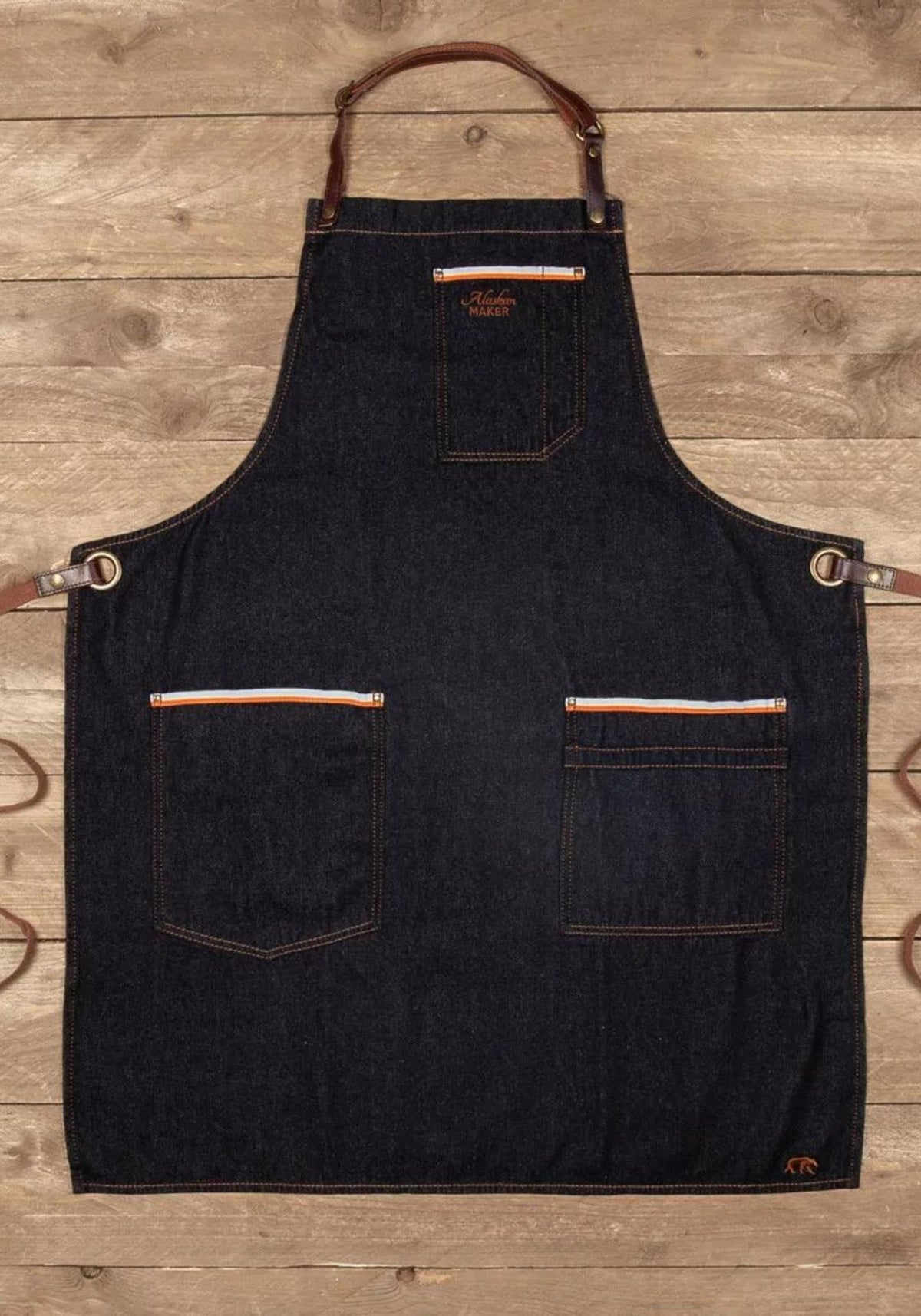 Alaskan Maker tablier homme n325 couleur Solvedge.