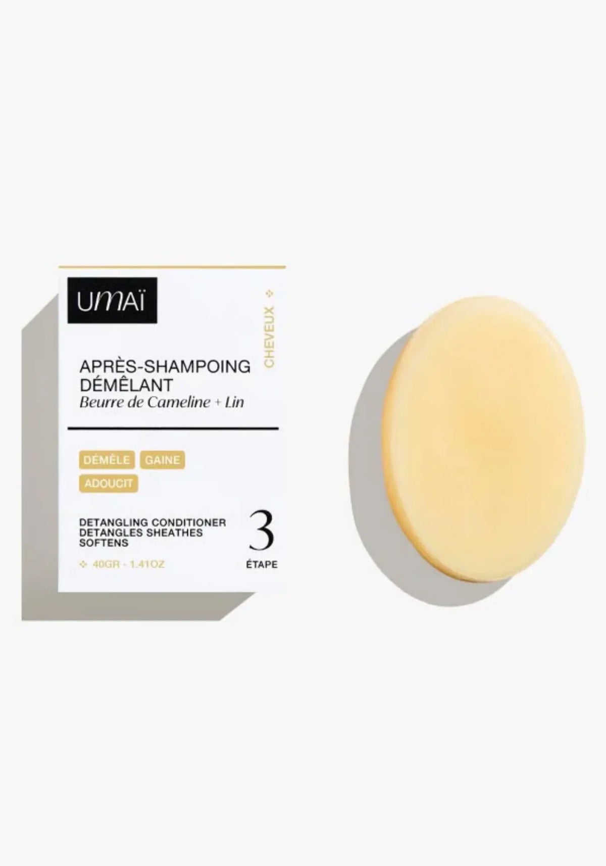 L'après shampoing démêlant de chez Umai