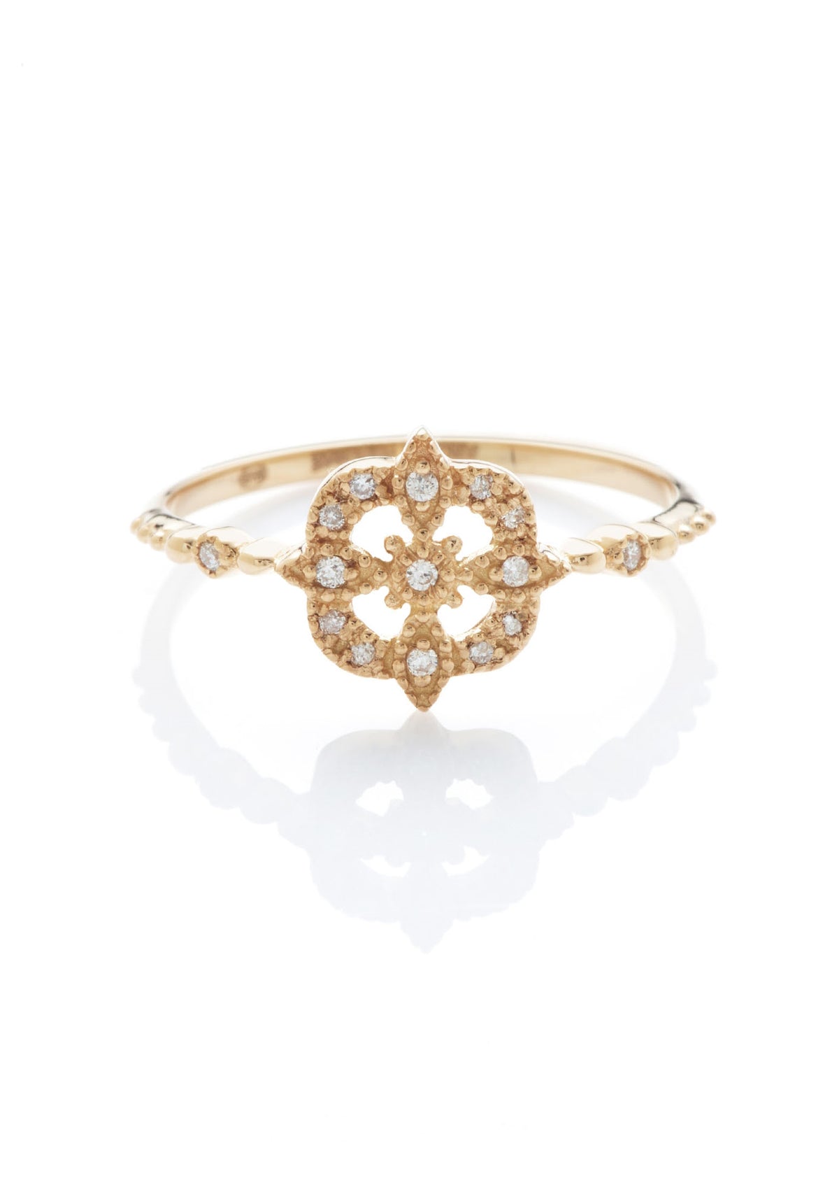 La bague en or jaune Gina Star pour femme de chez Angèle Brousse