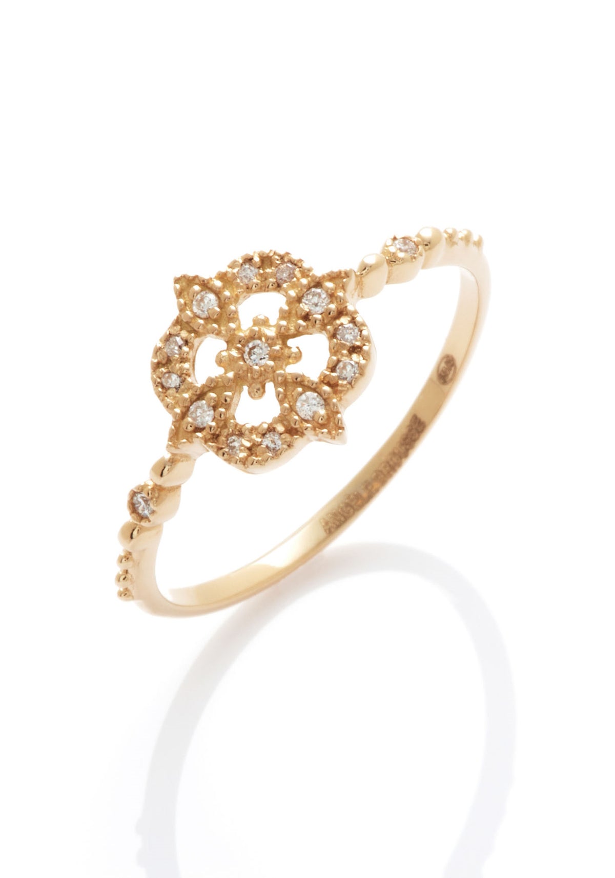 La bague en or jaune Gina Star pour femme de chez Angèle Brousse