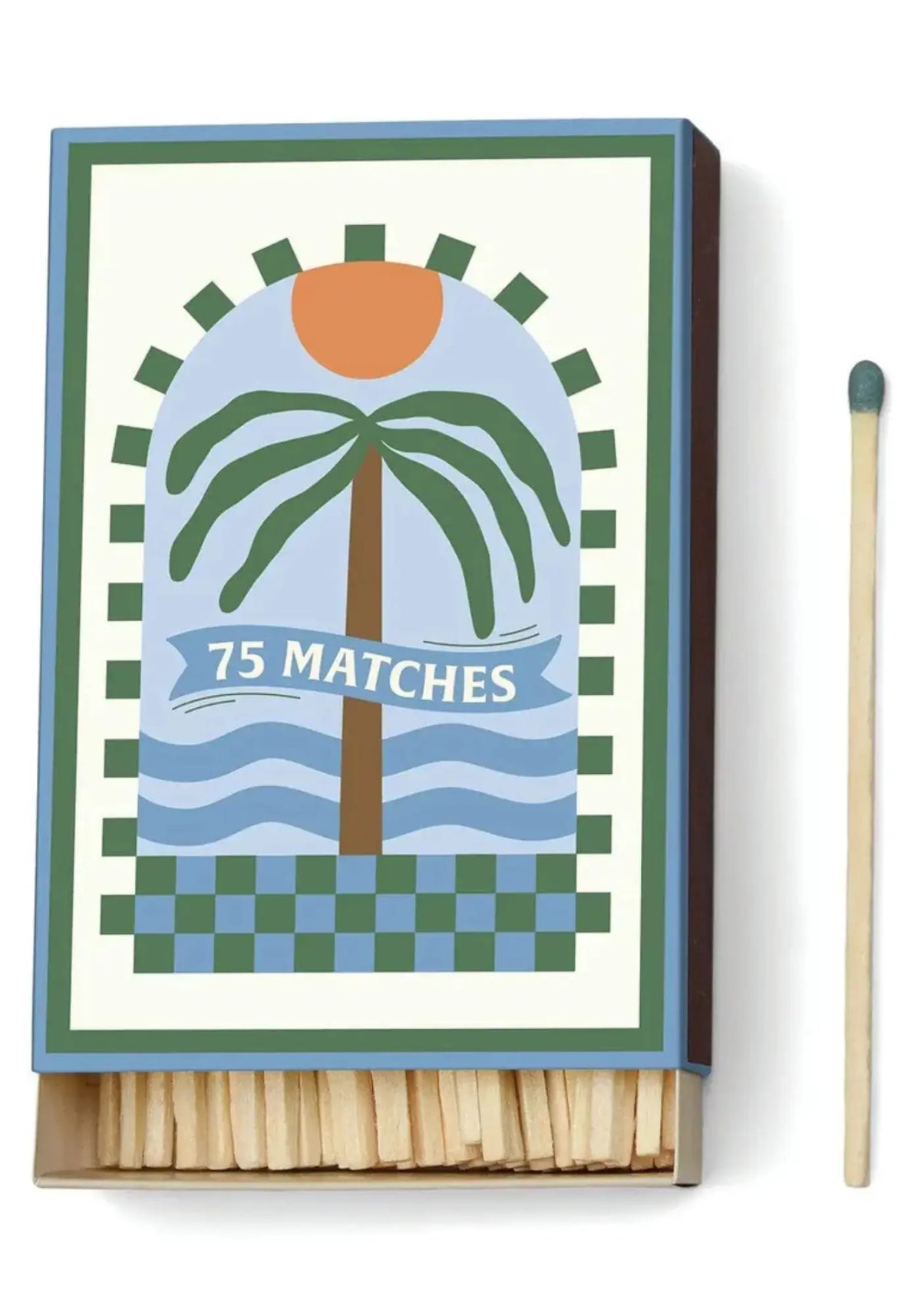 La boite d'allumettes palmier de chez Paddywax
