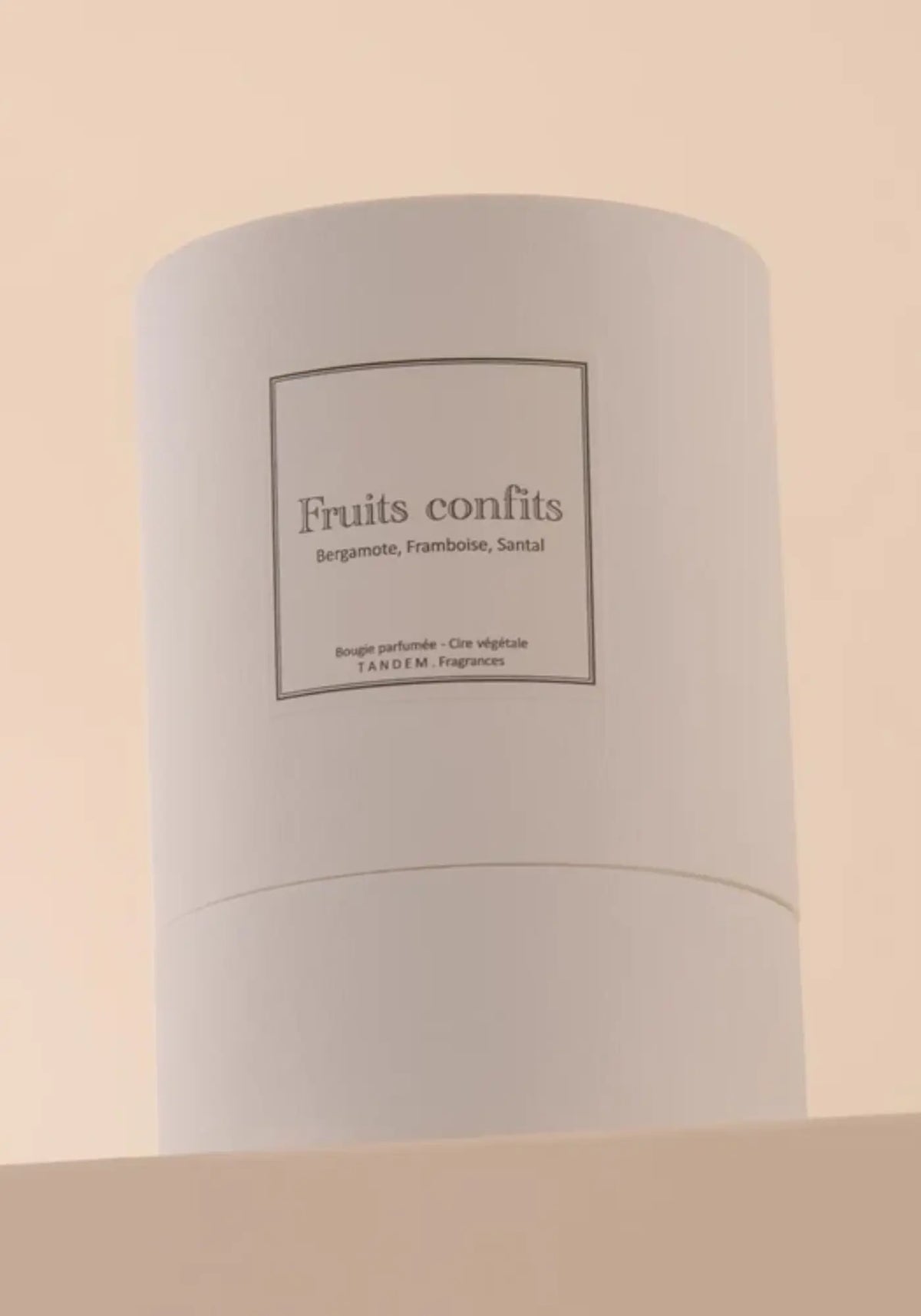 La boîte Fruits confits de chez Tandem Fragrances
