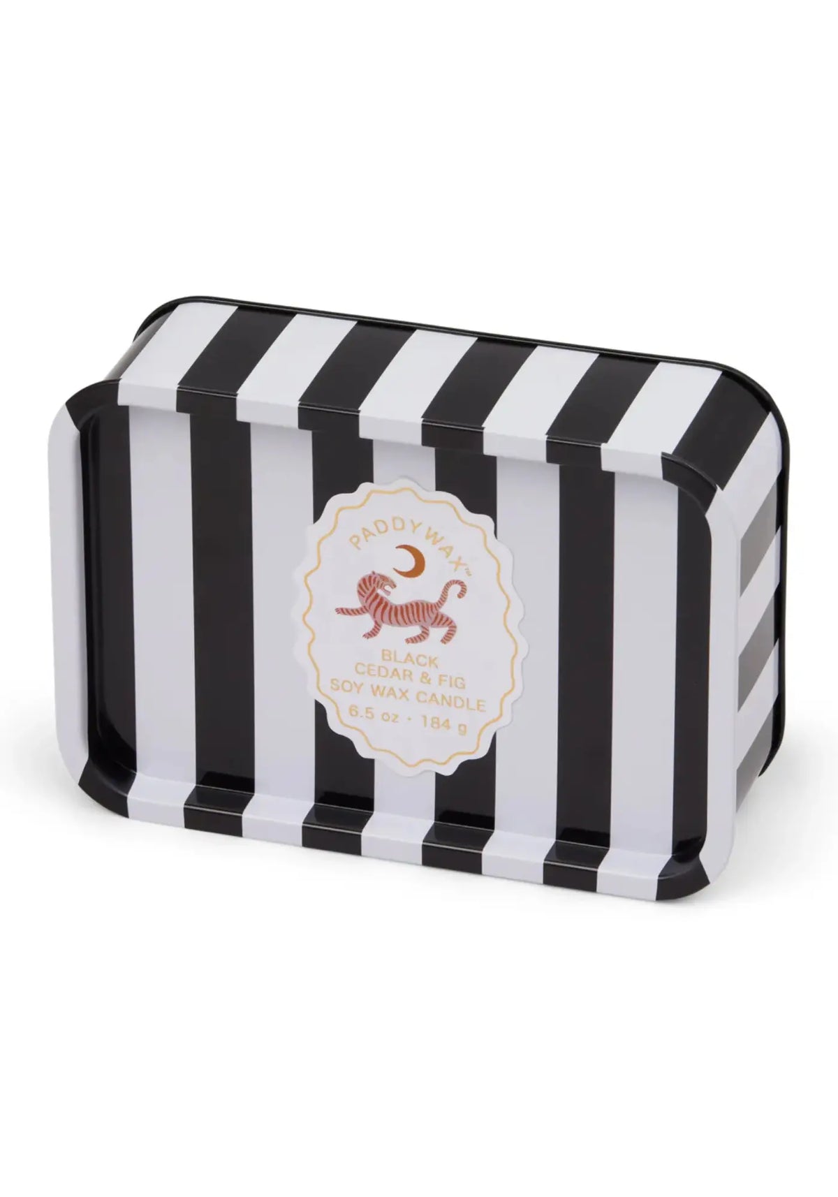 La bougie 184g black cedar and fig de chez Paddywax