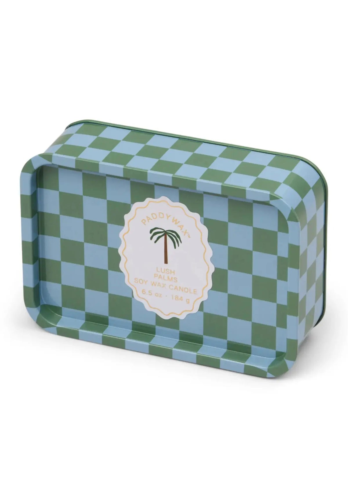 La bougie 184g lush palms de chez Paddywax