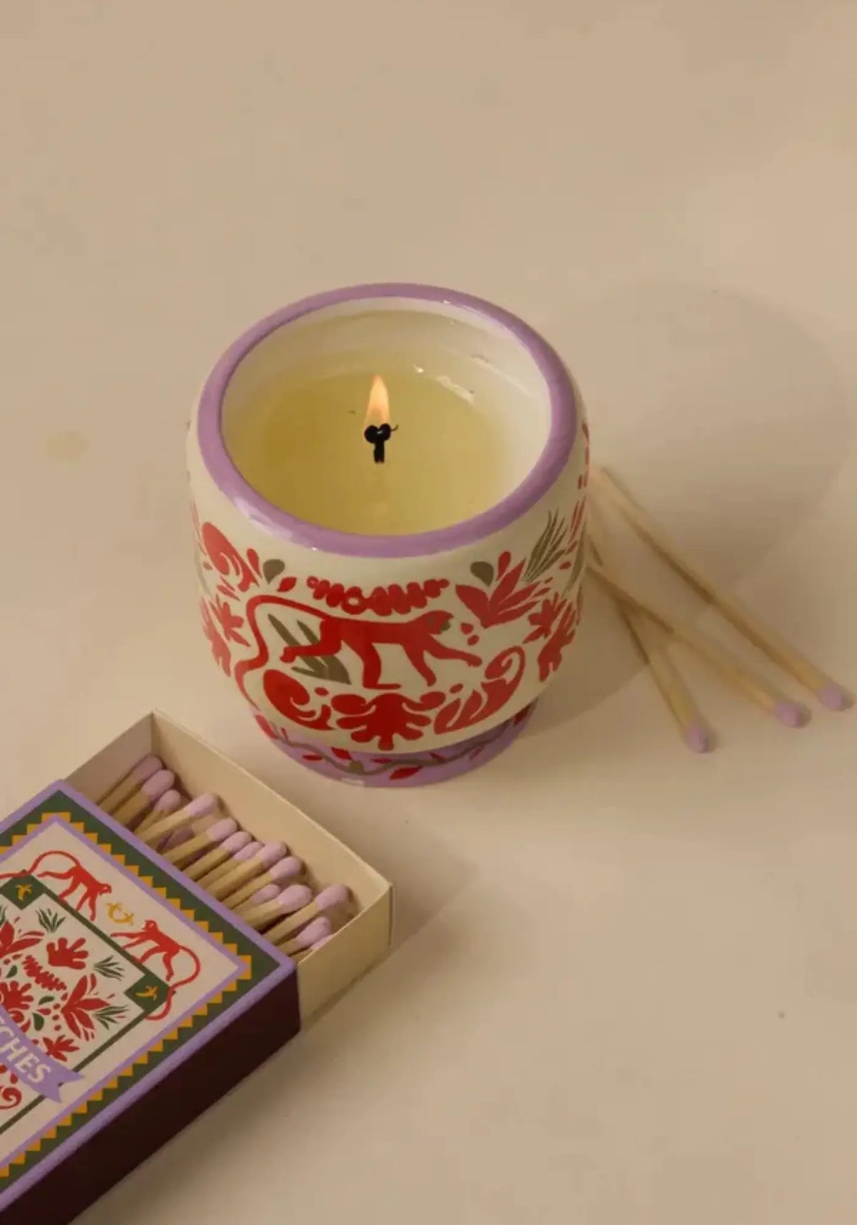 La bougie 226g coconut and amber  de chez Paddywax