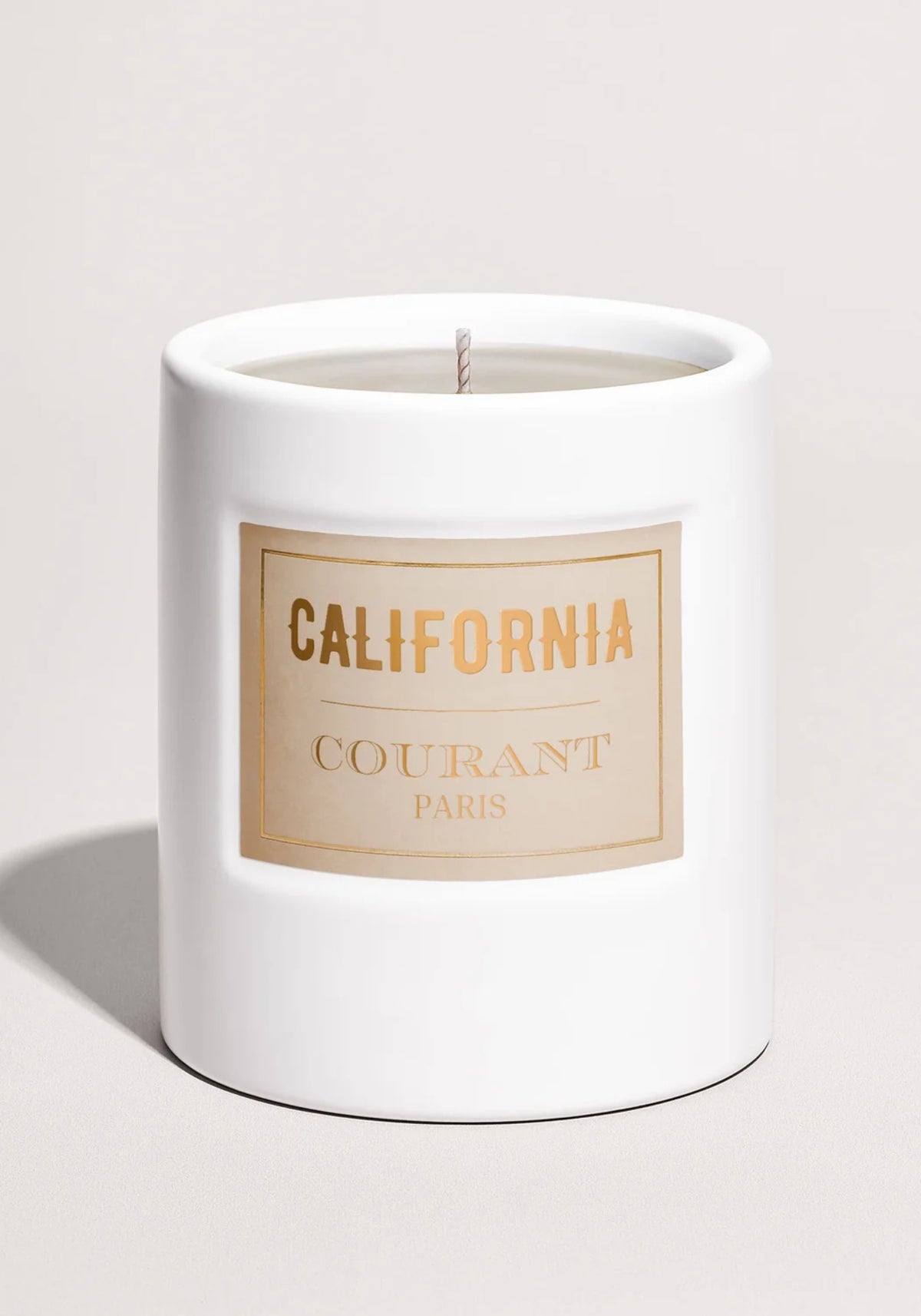 La bougie parfumée California de chez Courant Paris 
