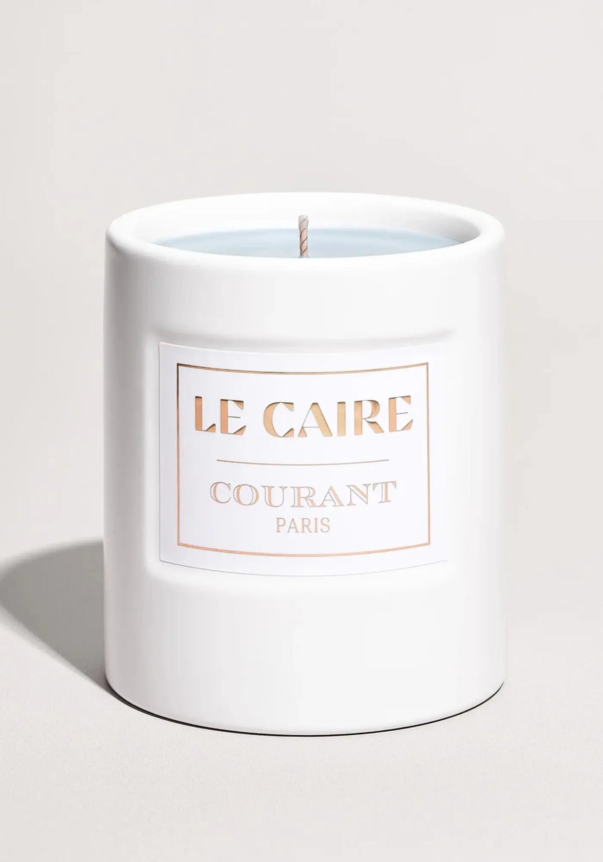 La bougie parfumée Le Caire de chez Courant Paris 