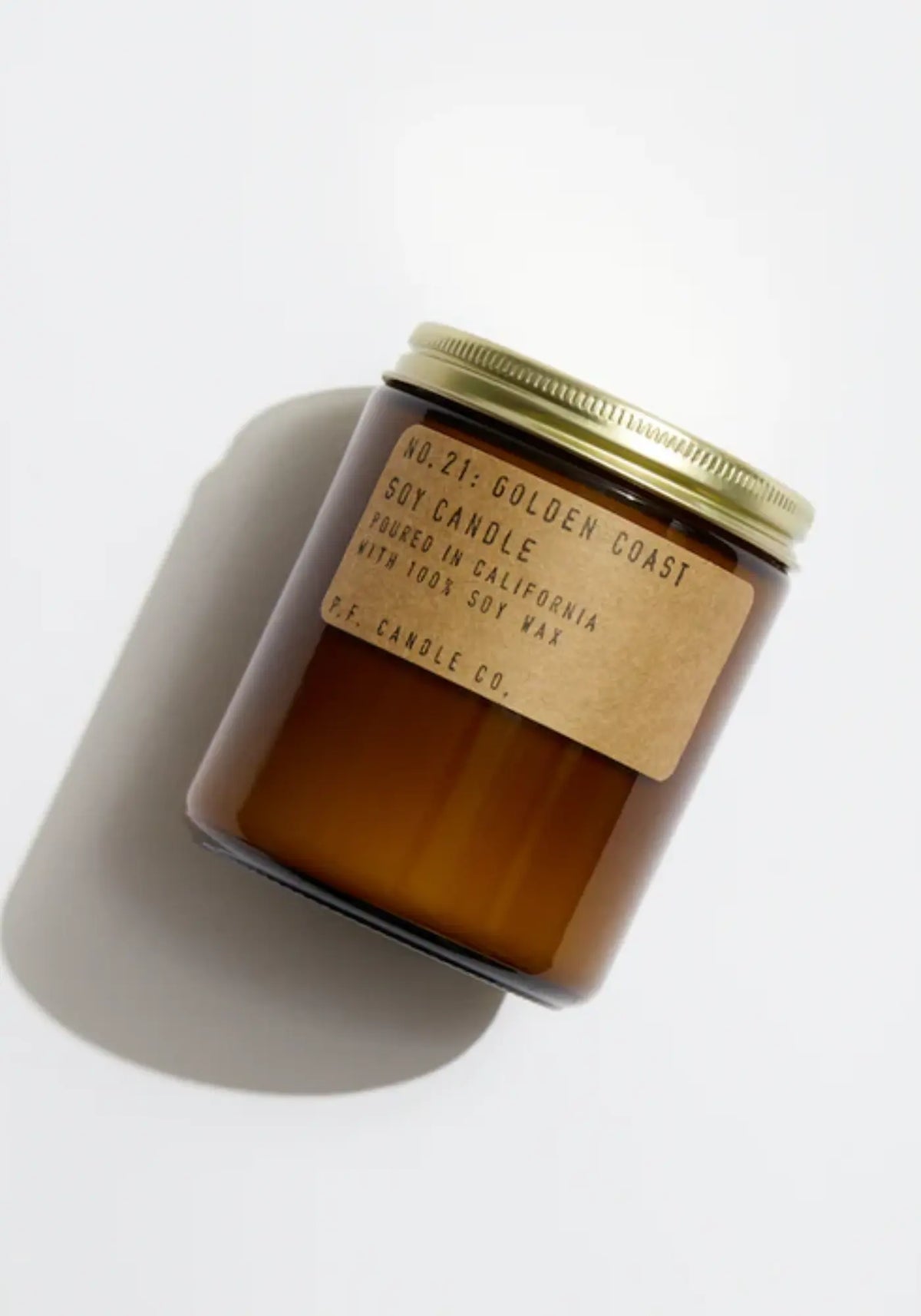 La bougie standard golden coast de chez PF CANDLE