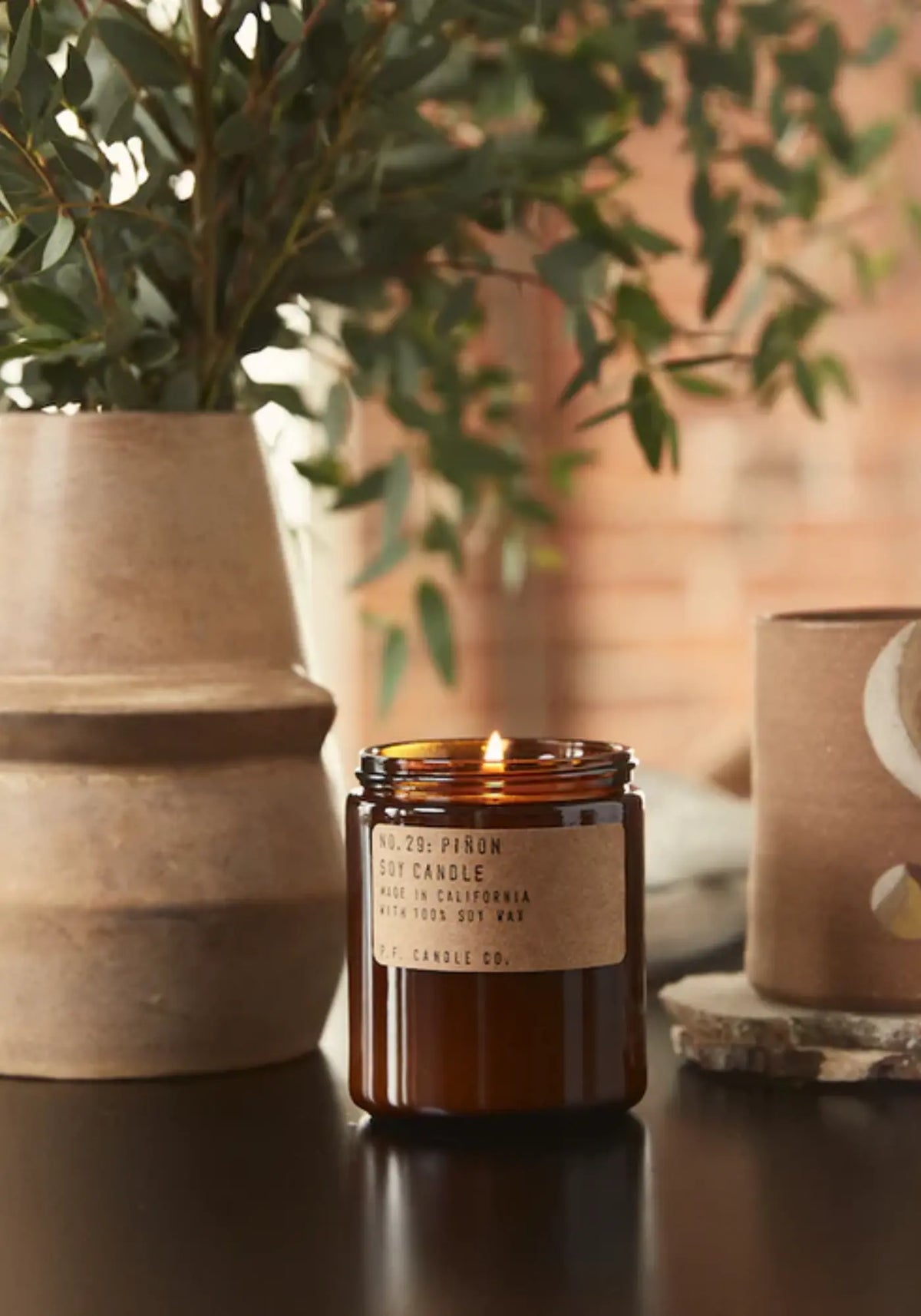 La bougie standard pinon de chez PF CANDLE