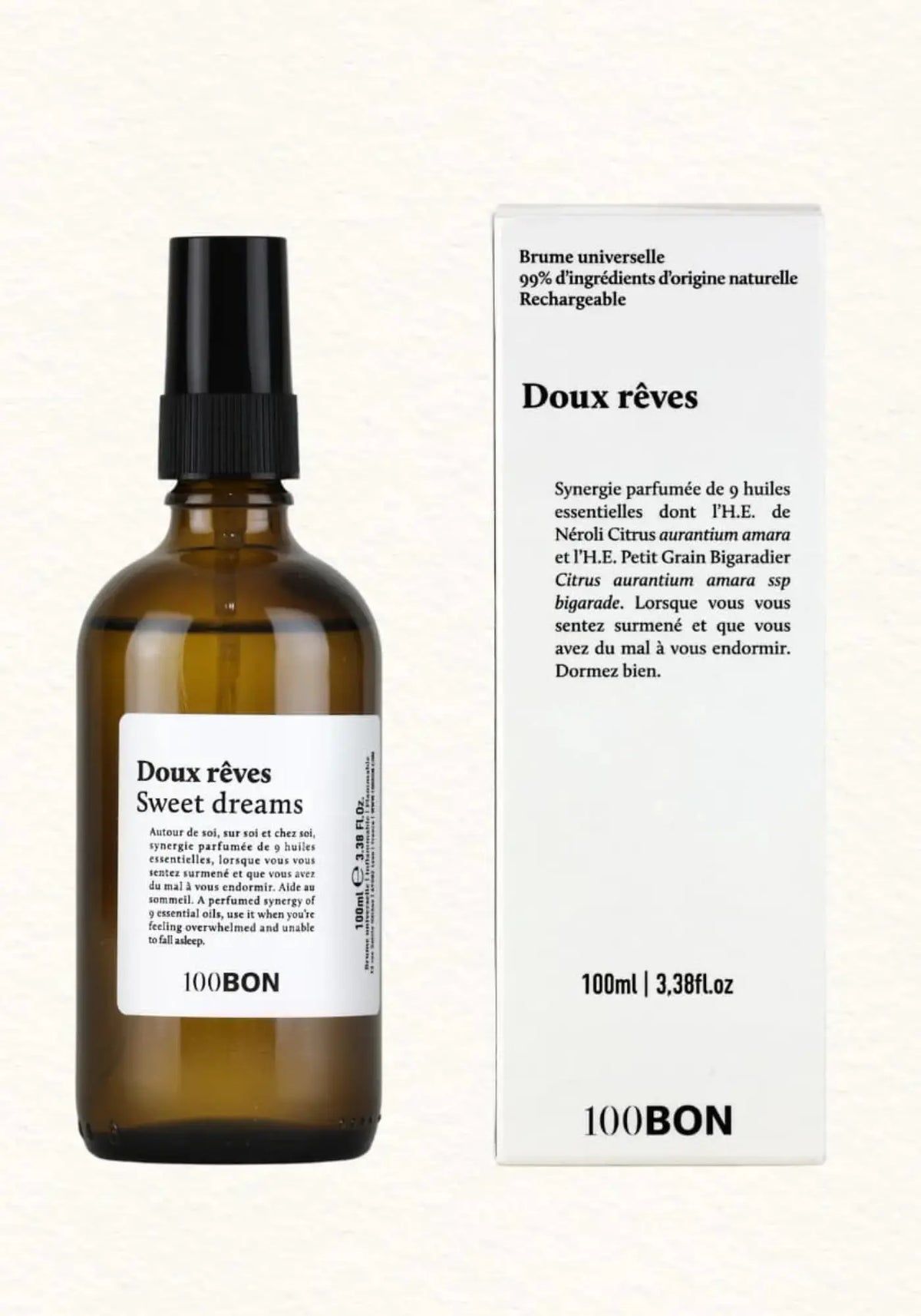 La brume maison home spray 100ml doux reves de chez 100Bon