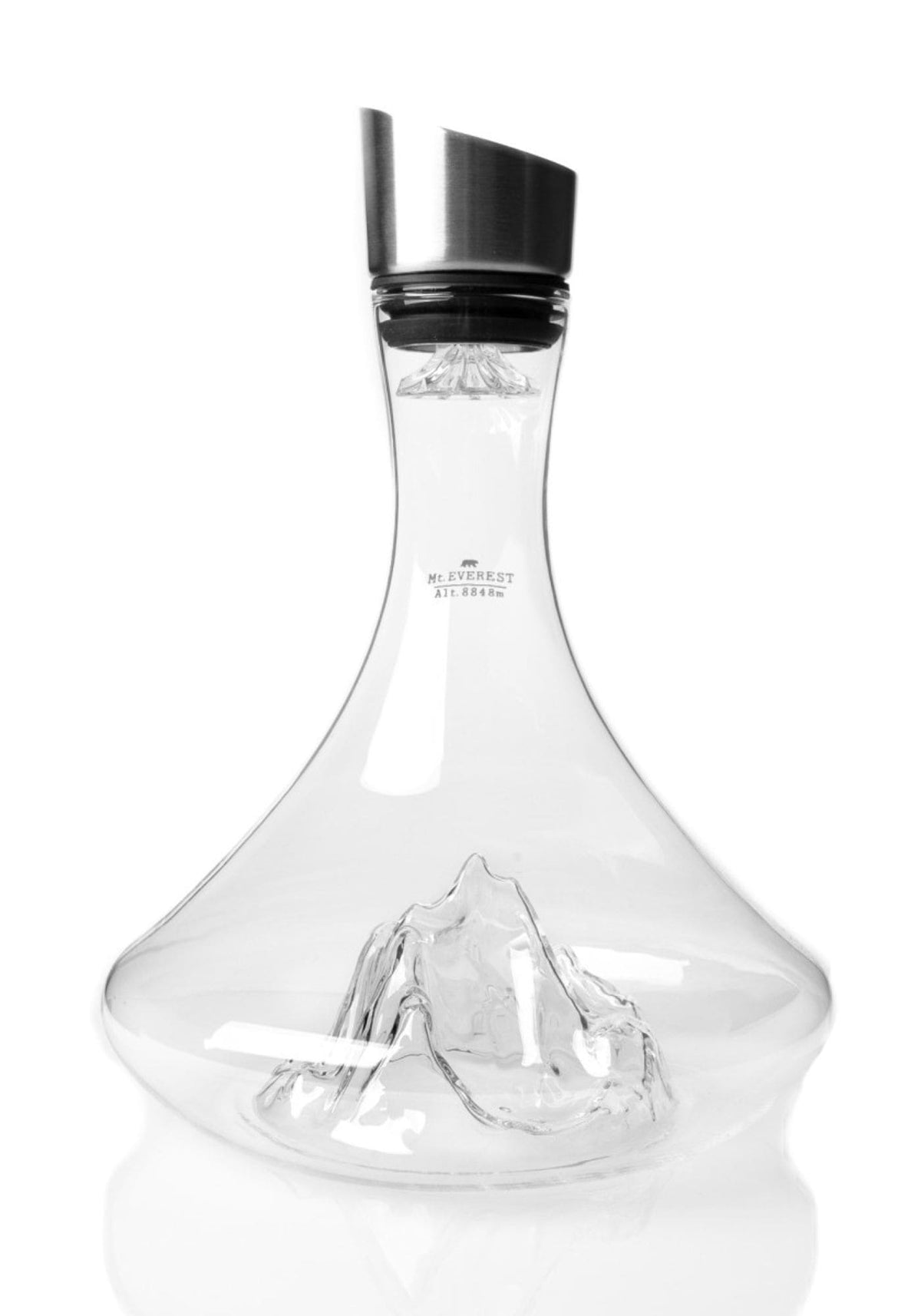 Photo produit de dos de la carafe à vin Mont Everest de chez Alaskan Maker