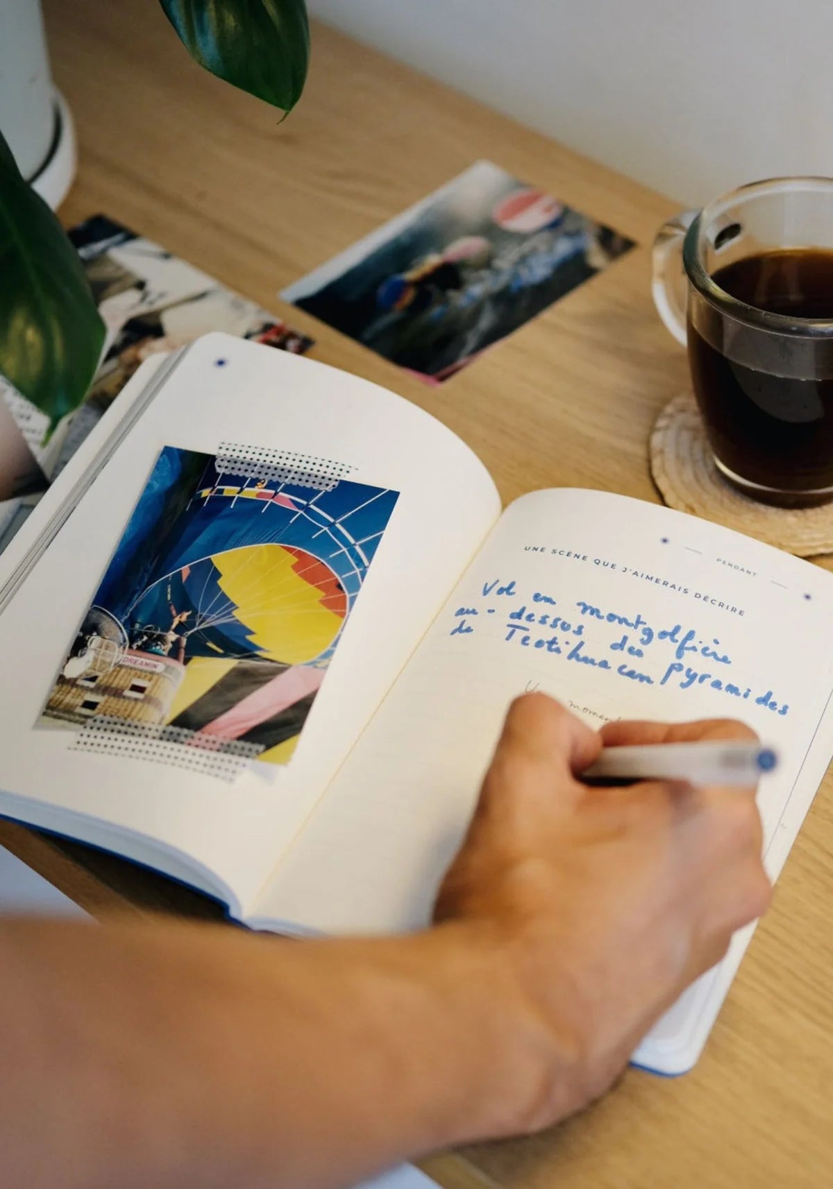 L'intérieur du Carnet Goguette La grande Aventure