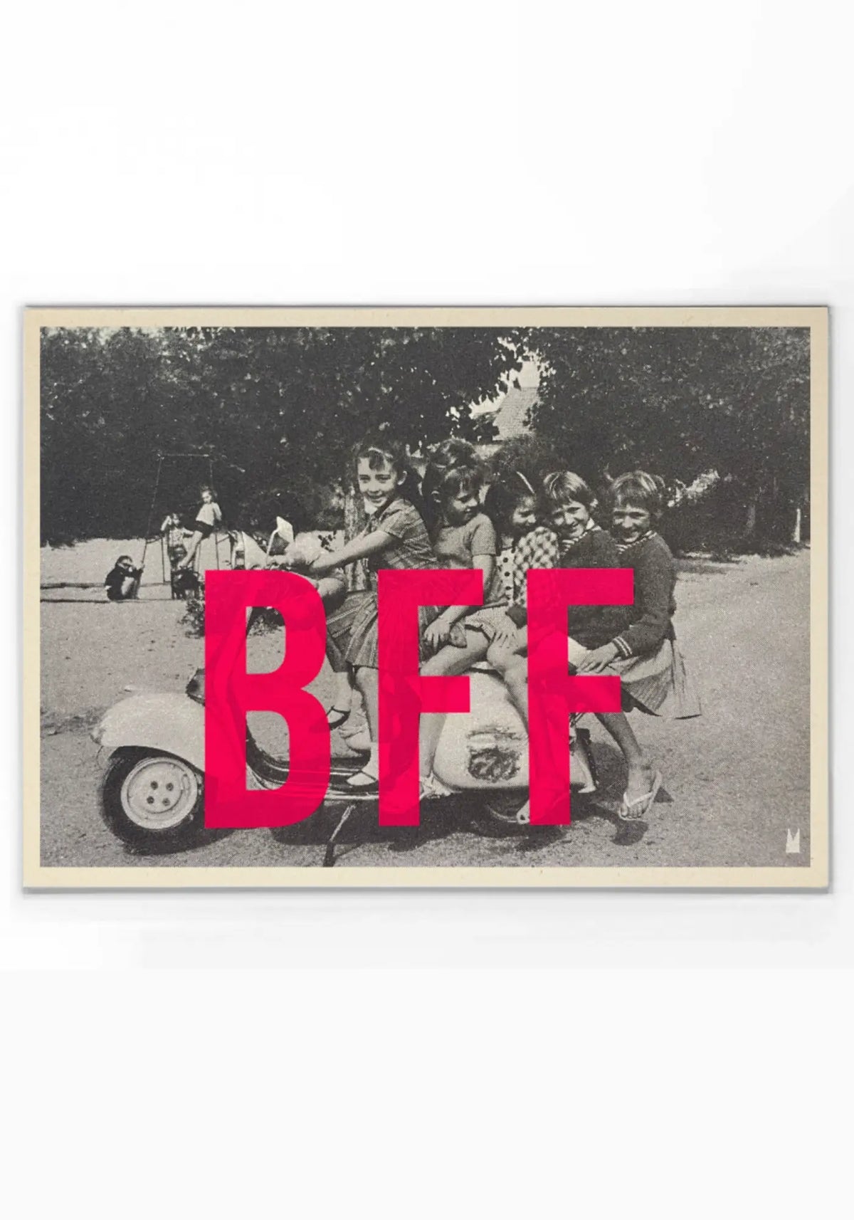 La carte BFF format M de chez Kencre