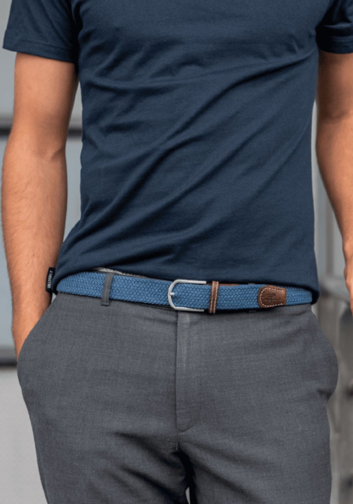 ceinture-tressee-unie-air-force-homme-cigoire