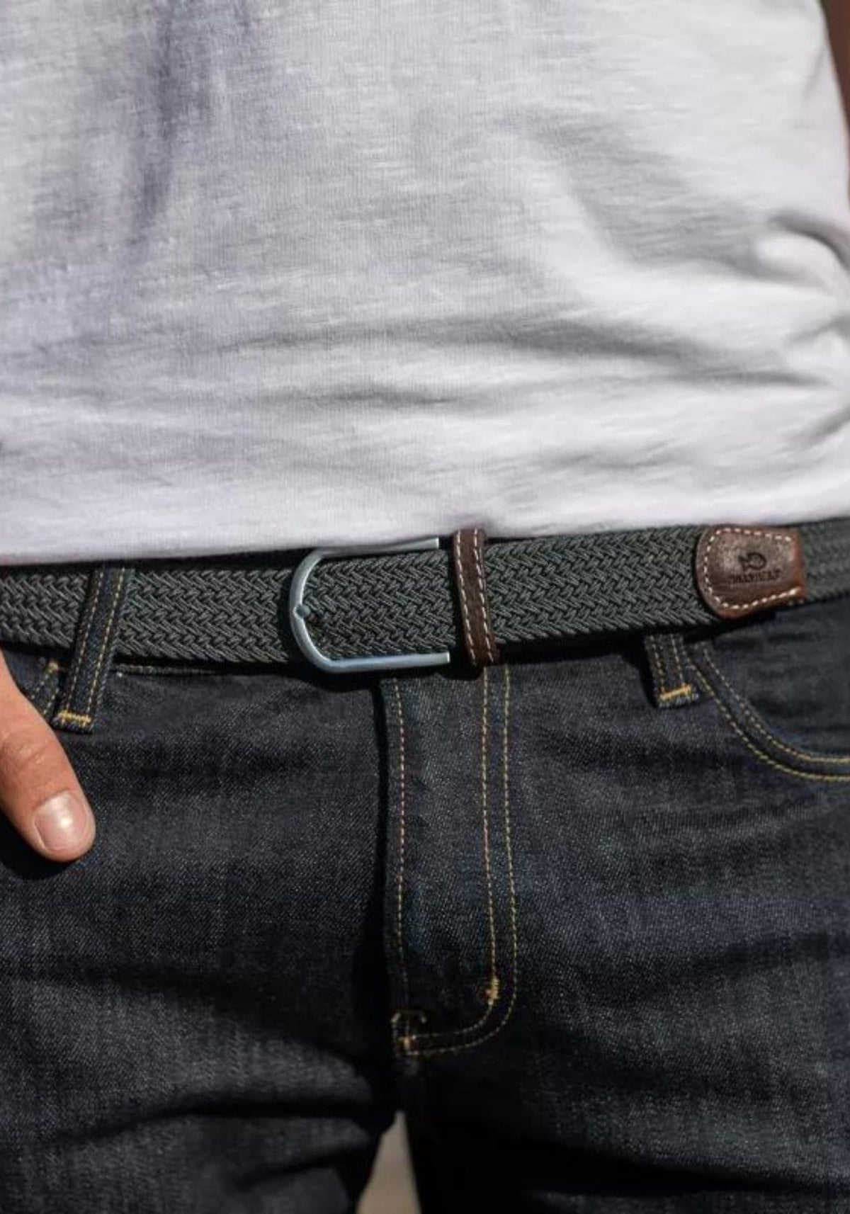 ceinture-tressee-unie-gris-flanelle-billybelt