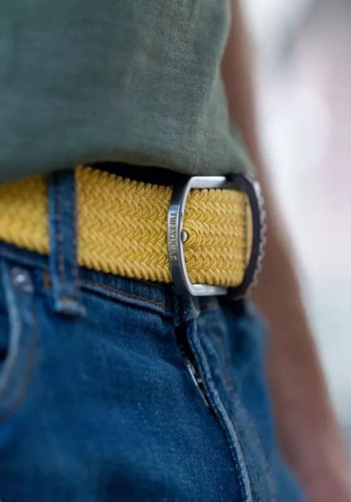 ceinture-tressee-unie-limoncello-billybelt