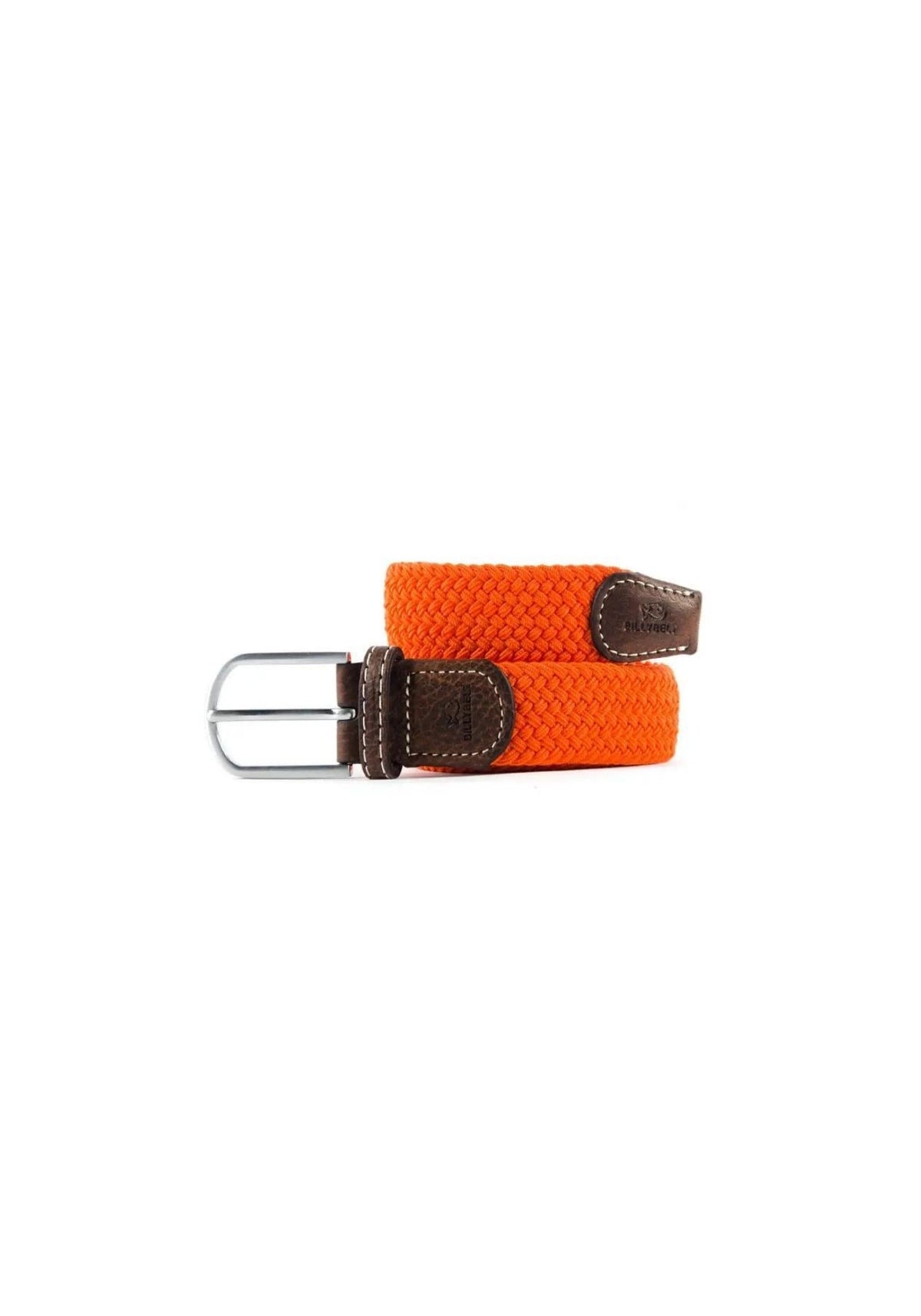 ceinture-tressee-unie-orange-paprika-billybelt