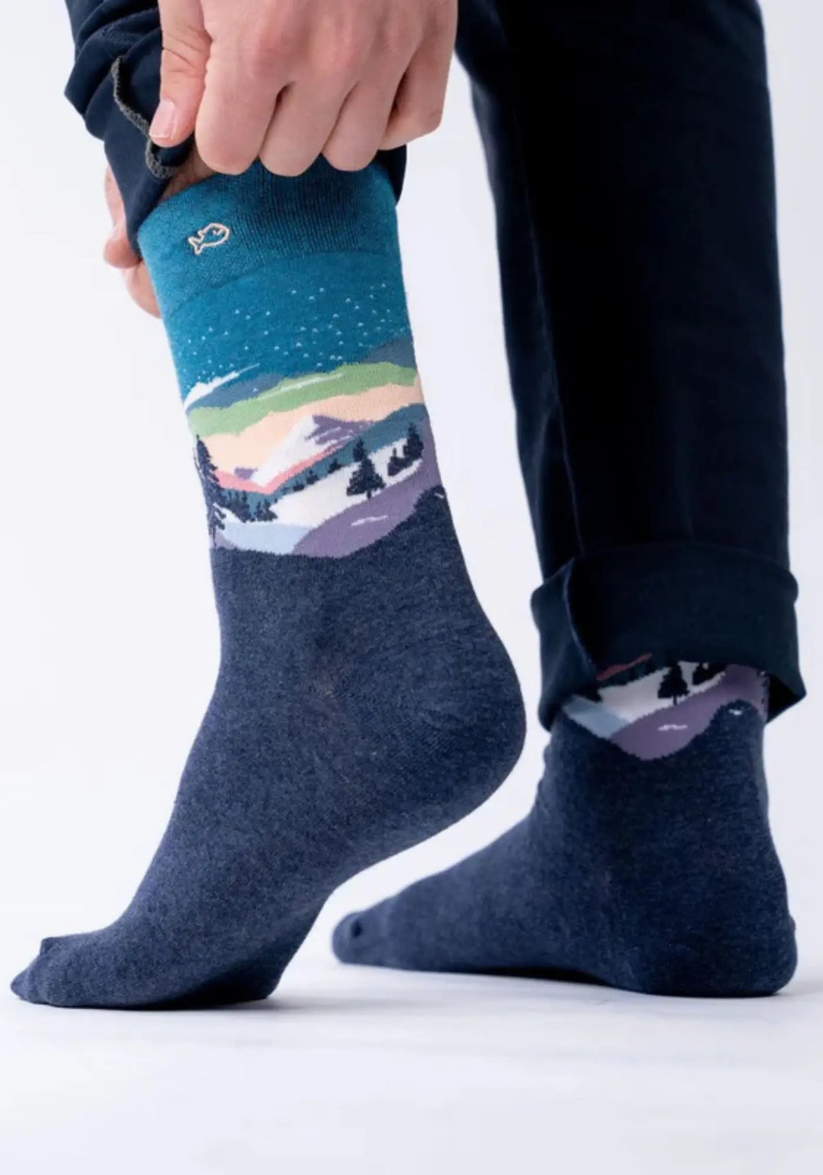 Les chaussettes fantaisie laponie de chez Billybelt