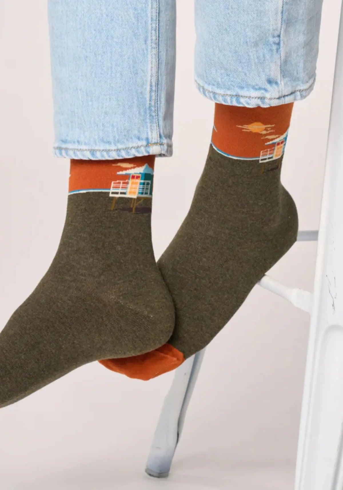 Les chaussettes fantaisie San Diego de chez Billybelt