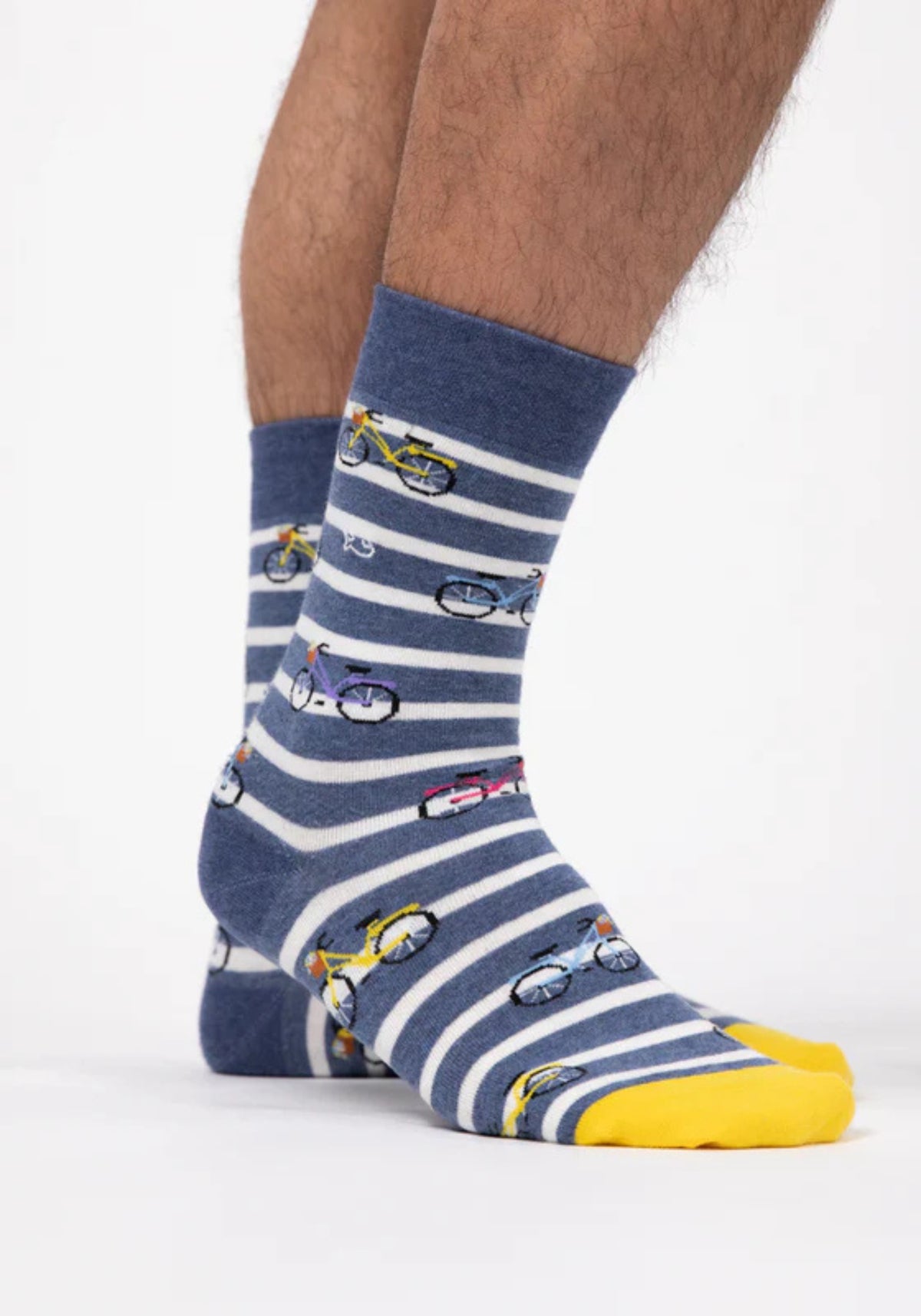 Les chaussettes fantaisie vélo de chez Billy Belt