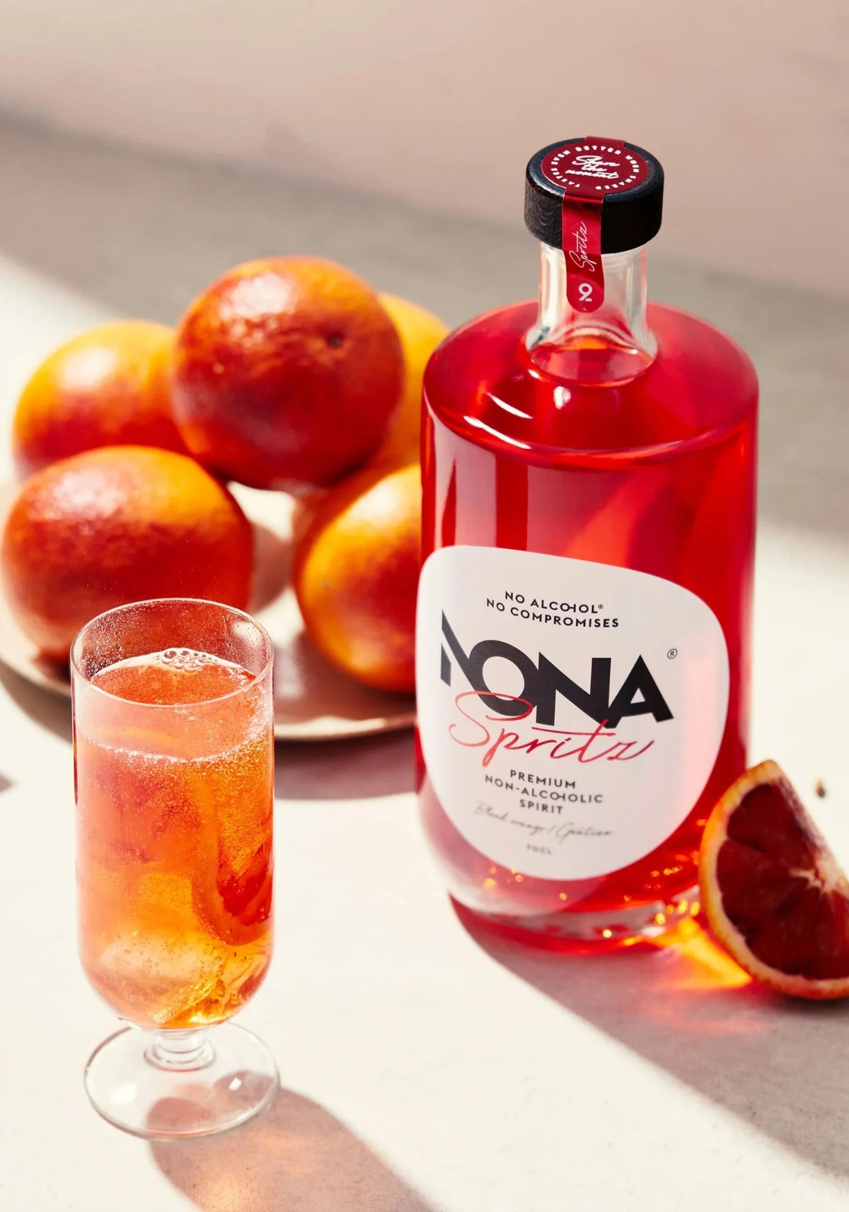 Le cocktail sans alcool Nona Spritz de chez Nona Drinks
