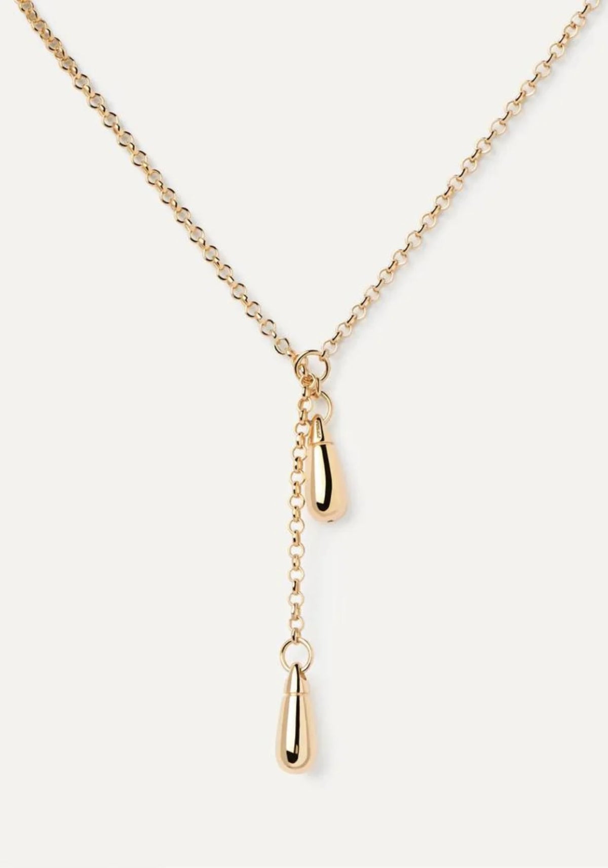 Le collier chaîne Tango en or jaune 18 carats pour femme de chez PD Paola