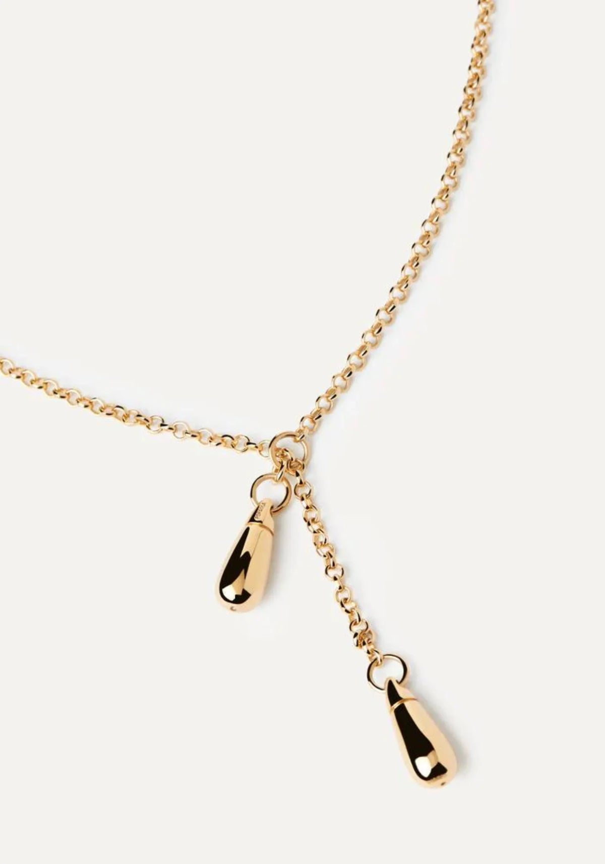 Le collier chaîne Tango en or jaune 18 carats pour femme de chez PD Paola