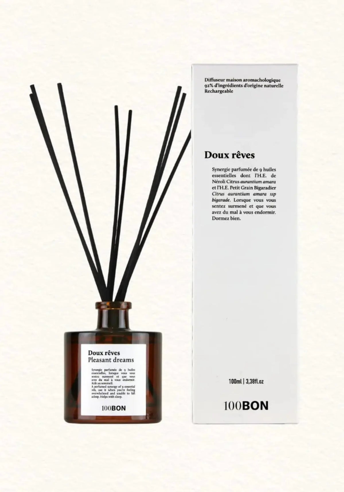Le diffuseur de parfum maison doux rêves de chez 100Bon