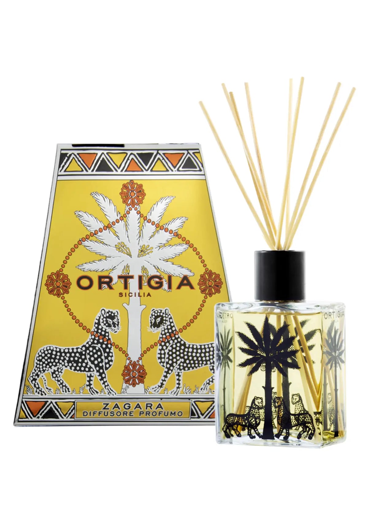 Le diffuseur Palma de 200ml Zagara de chez Ortigia