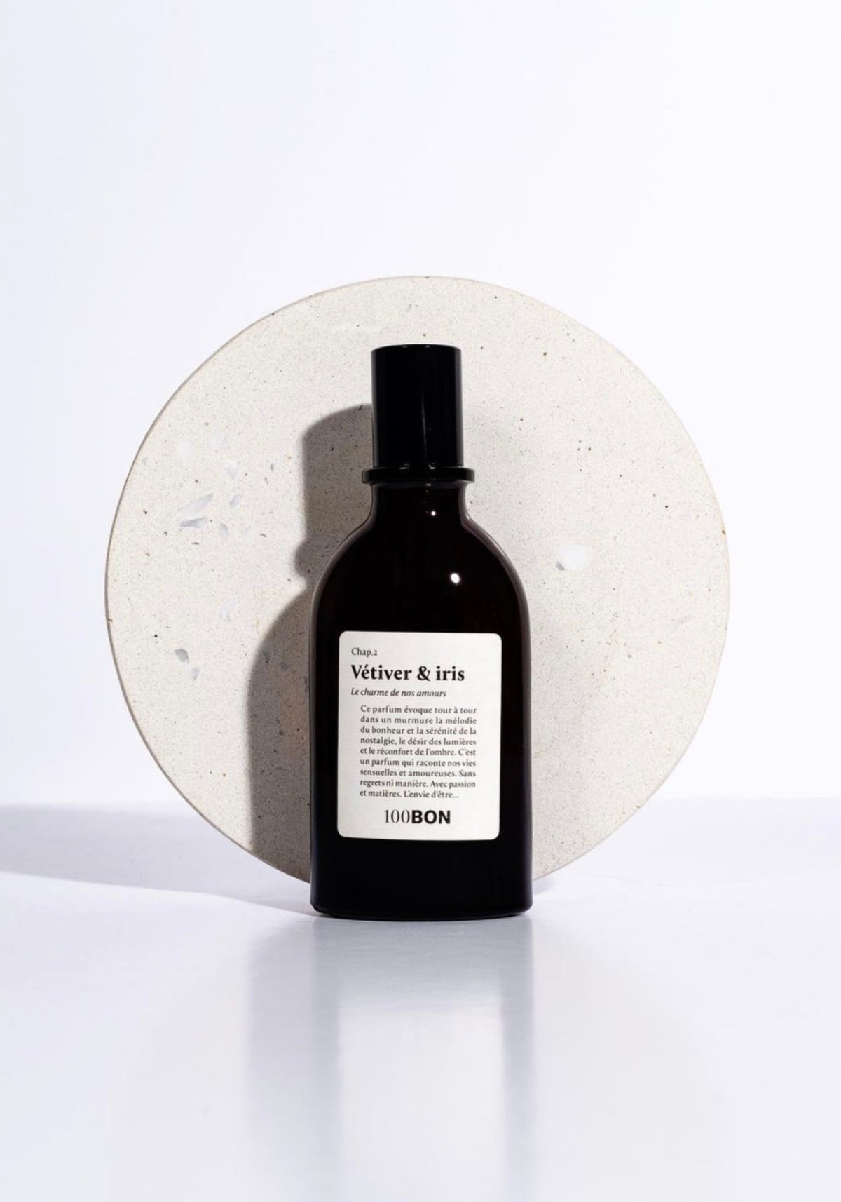 L'eau de parfum Ellena Vétiver & Iris de chez 100Bon