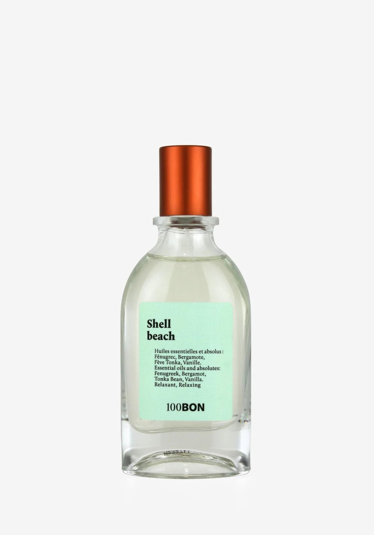 L'eau de toilette Shell Beach de chez 100Bon