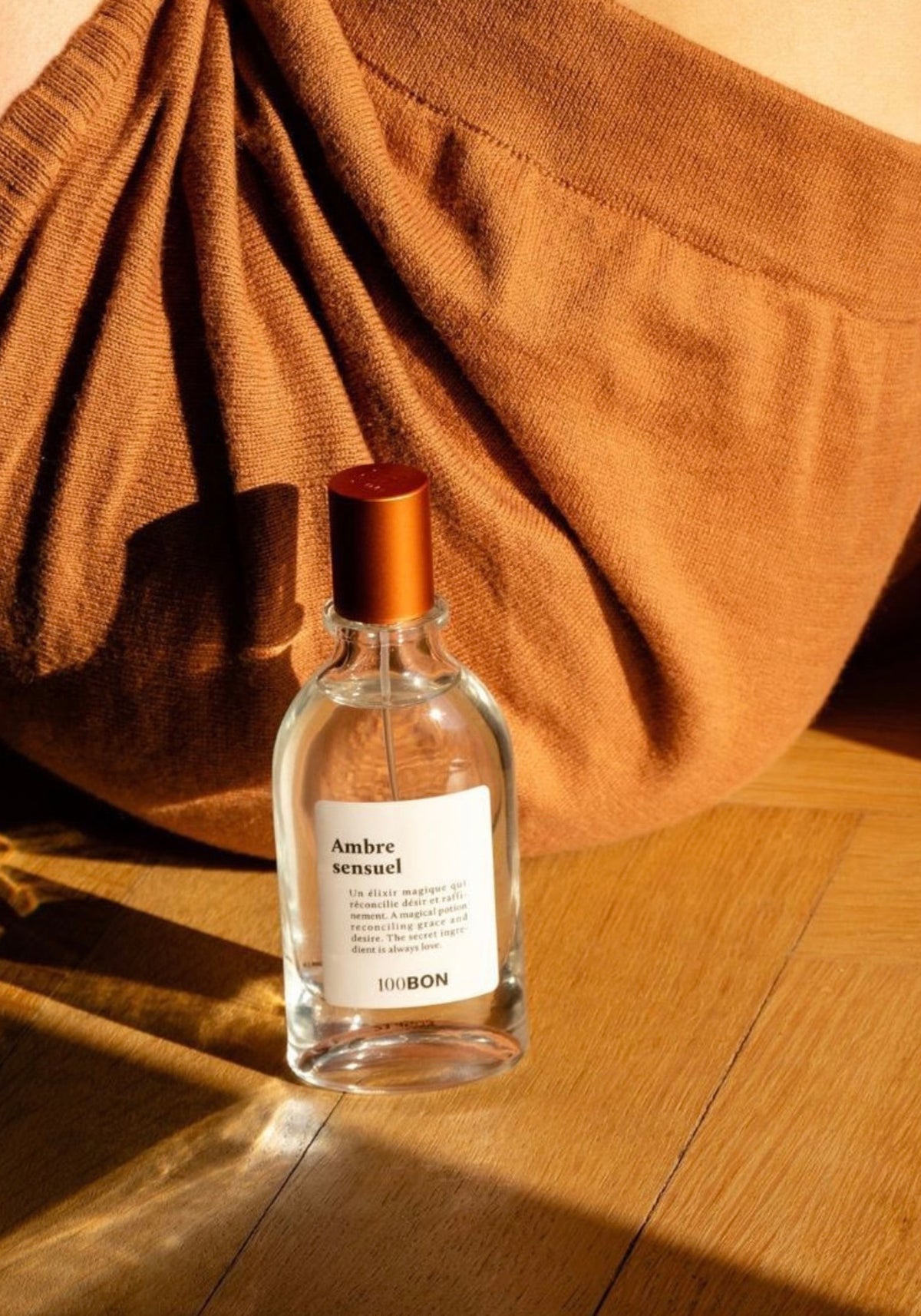 L'eau de toilette Ambre Sensuel de chez 100Bon