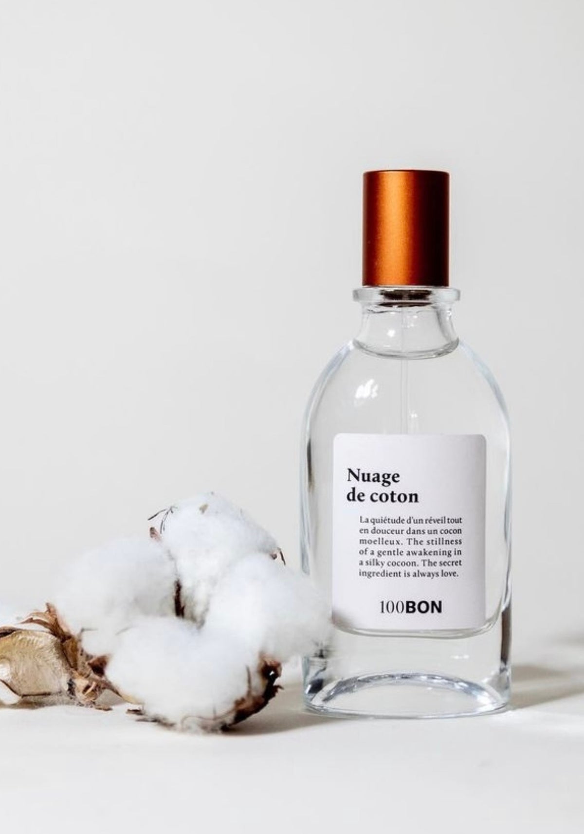 L'eau de toilette Nuage de Coton de chez 100Bon