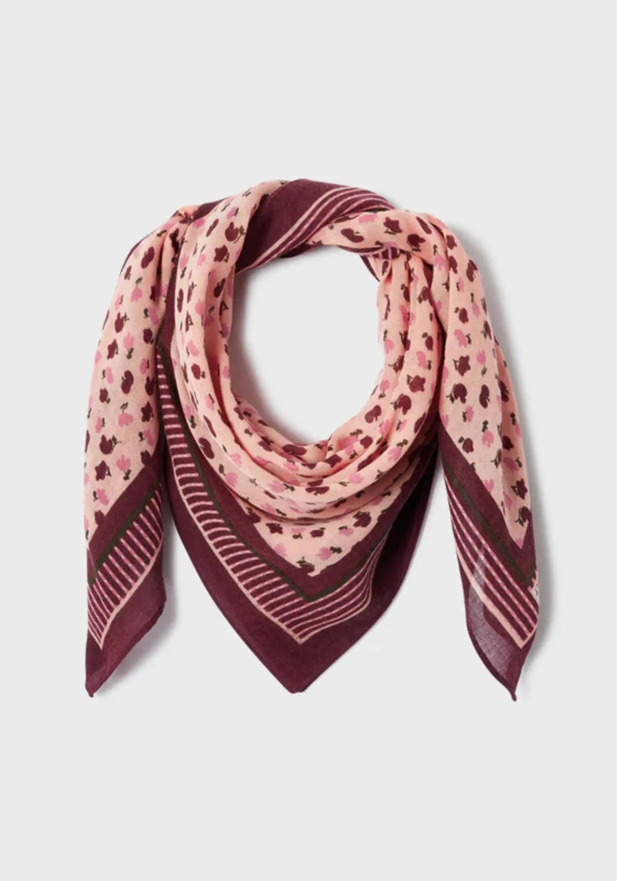 Le foulard 100% laine Amélie de chez Billy Belt