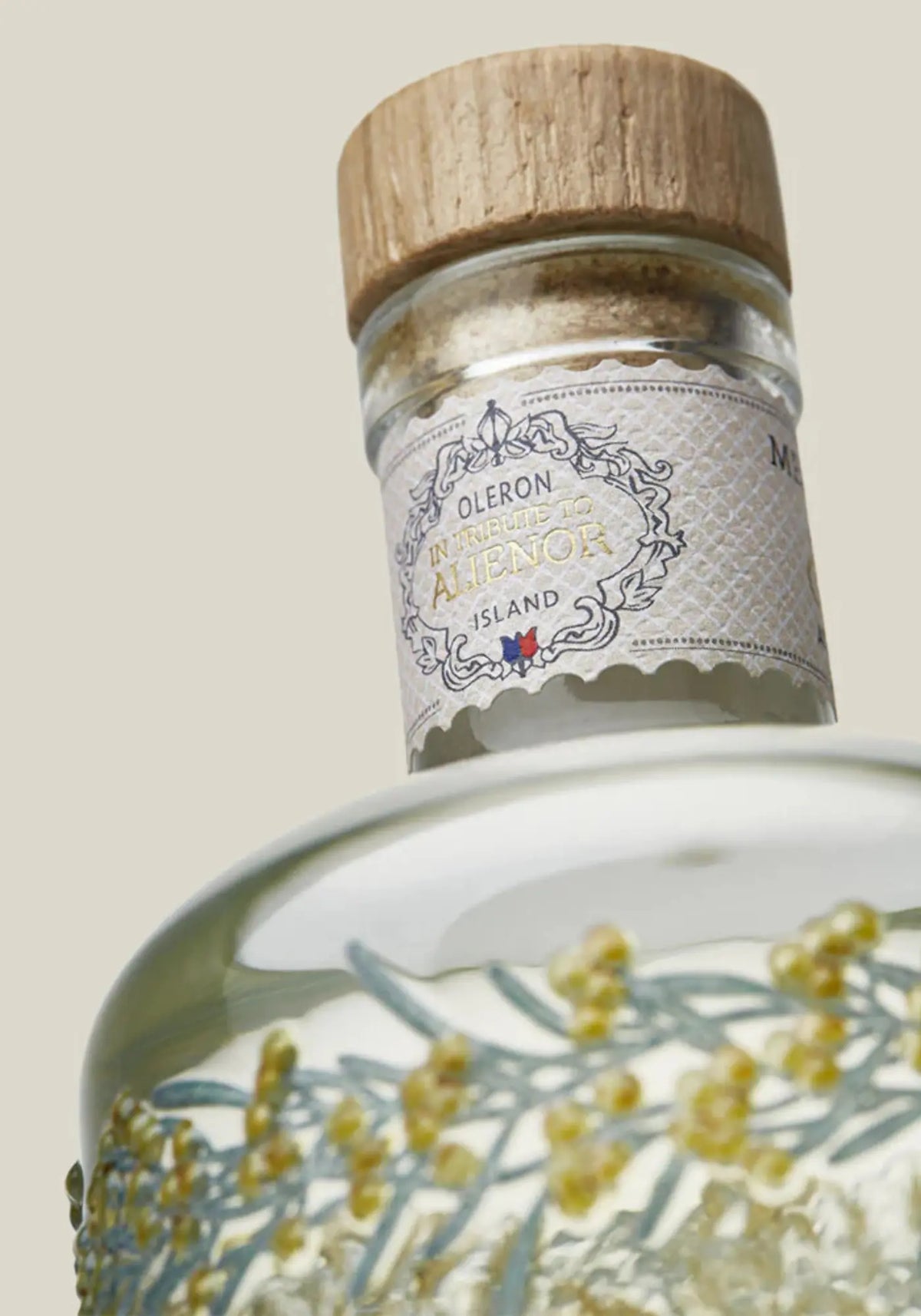 Zoom sur le gin Melifera bio 