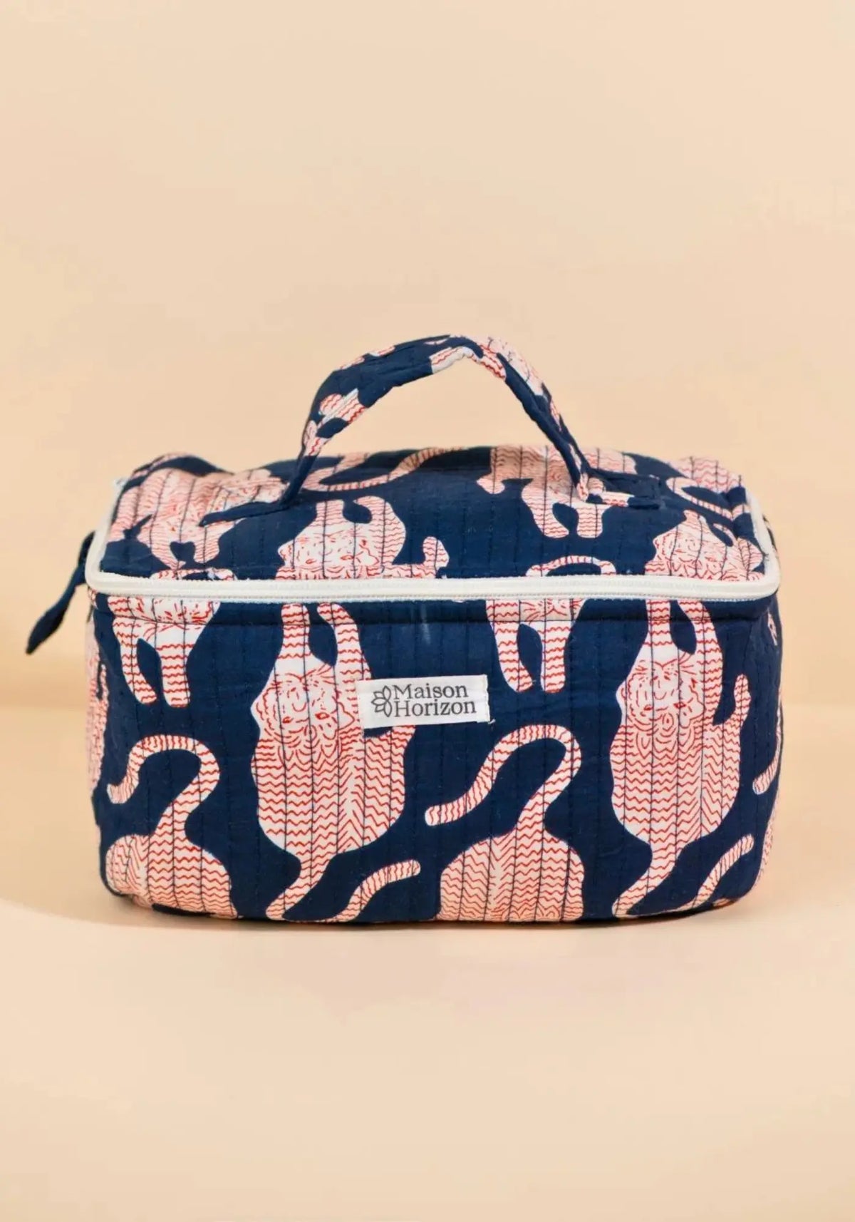 La glacière lunch box Neela Jungle marine de chez Maison Horizon