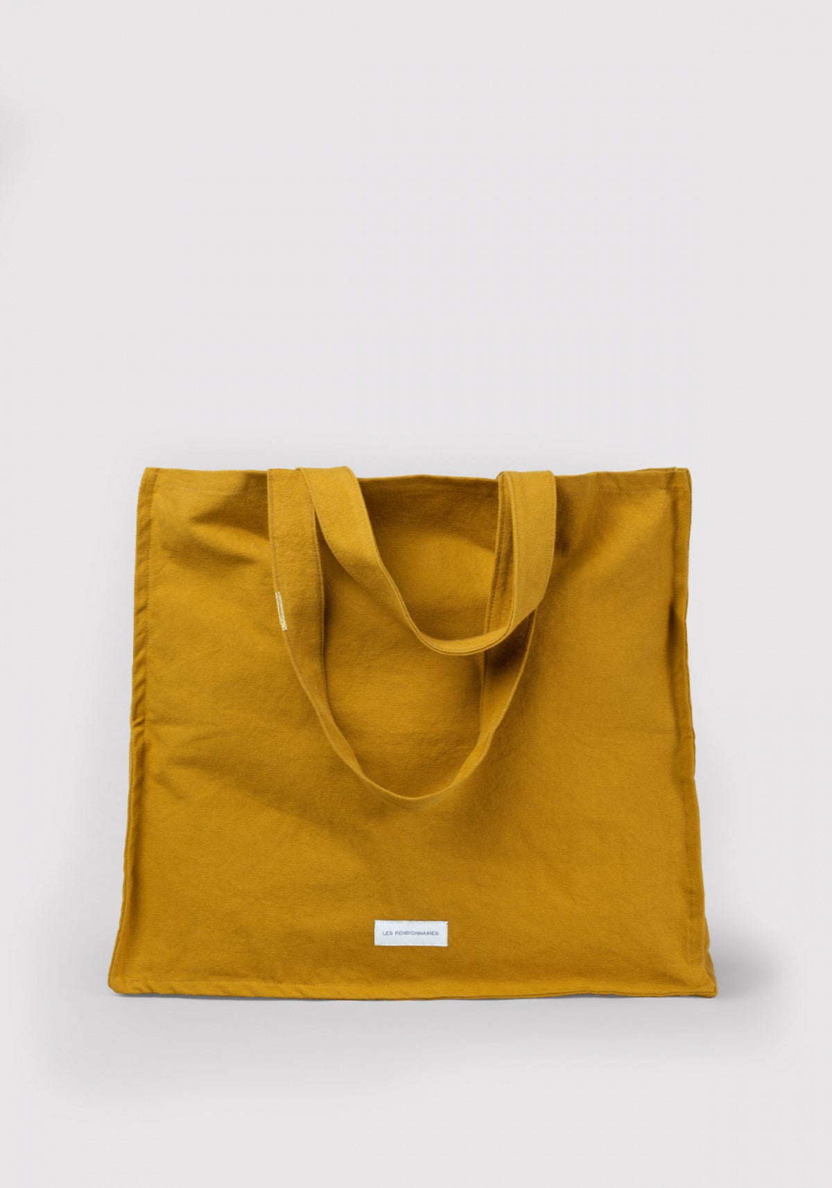 Le grand sac cabas jaune safran de chez Les Pensionnaires