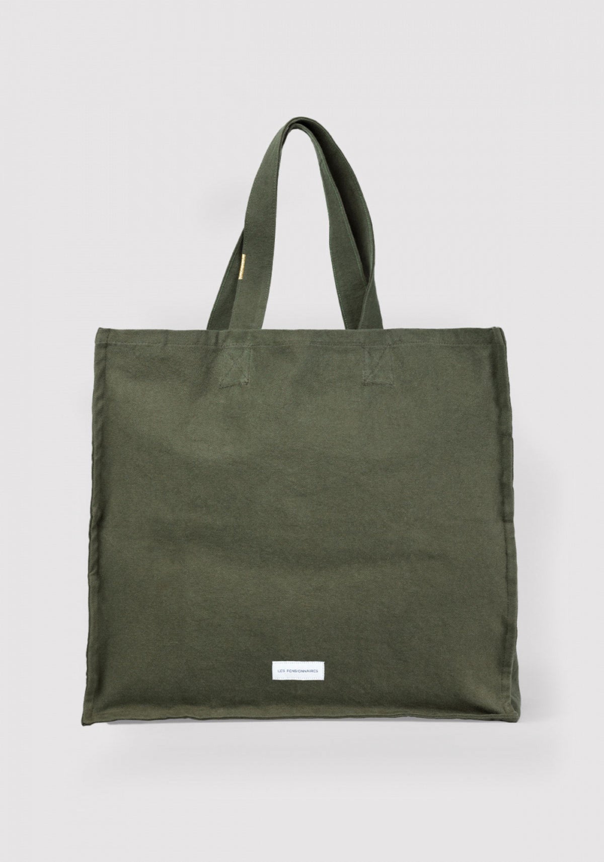 Le grand sac cabas vert câpre de chez Les Pensionnaires