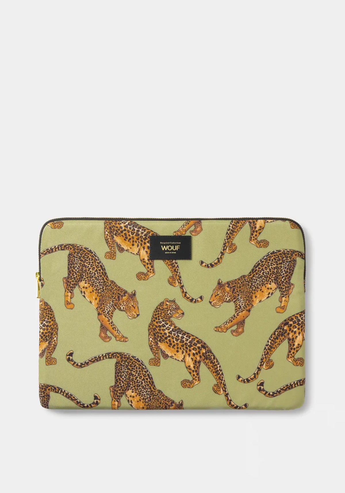 La housse d'ordinateur 13 et 14 pouces Avo leopard de chez Wouf