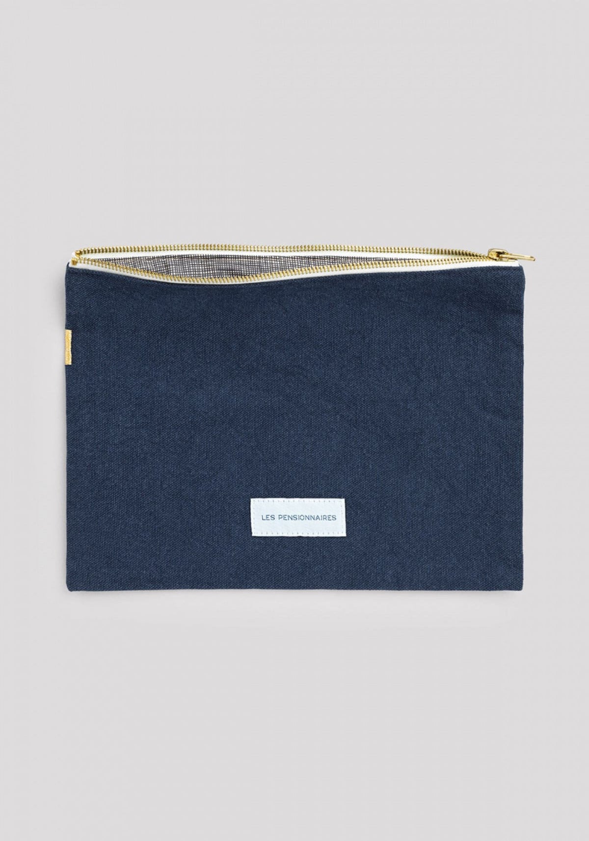 les-pensionnaires-grande-pochette-en-toile-marine