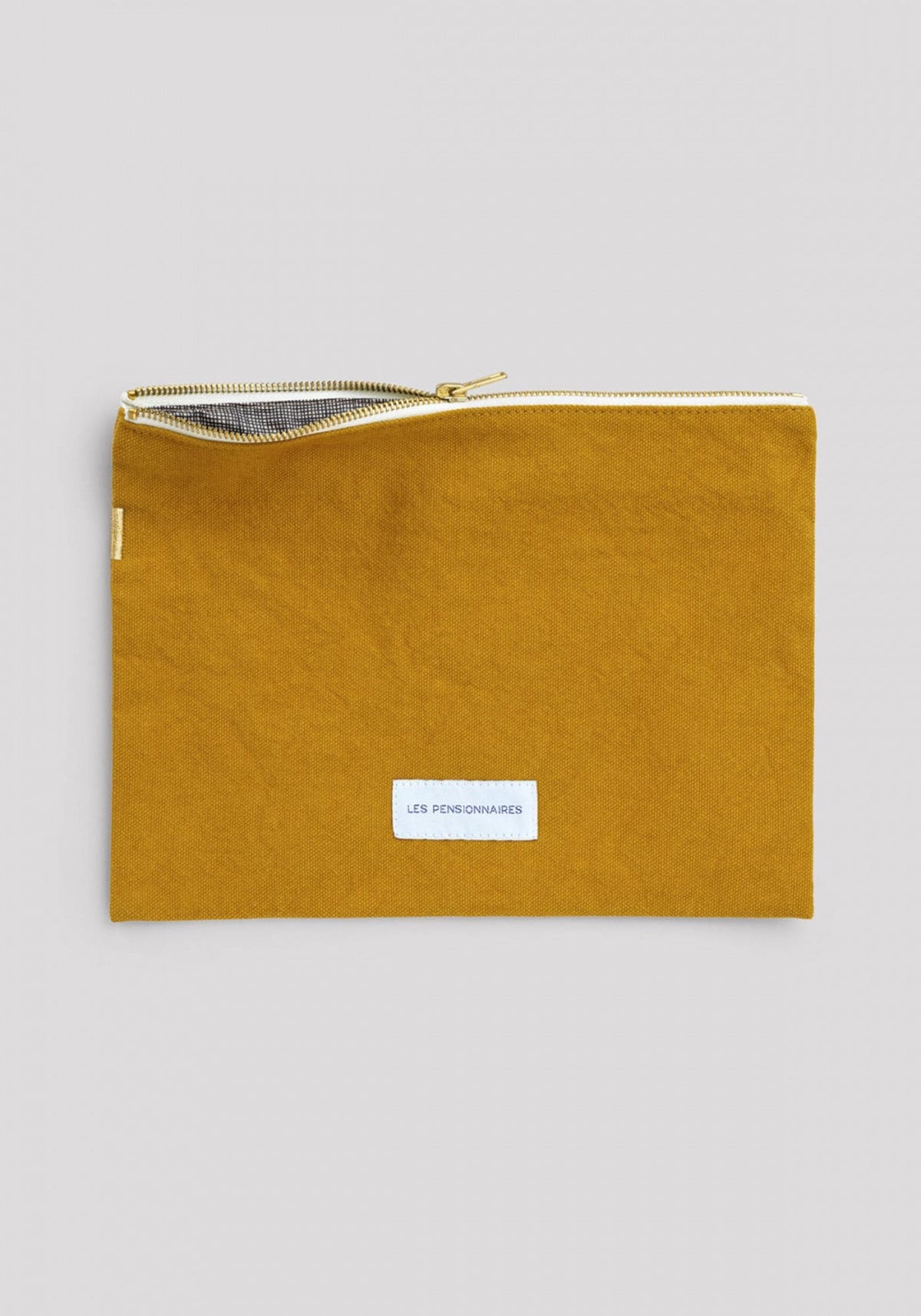 les-pensionnaires-grande-pochette-en-toile-safran