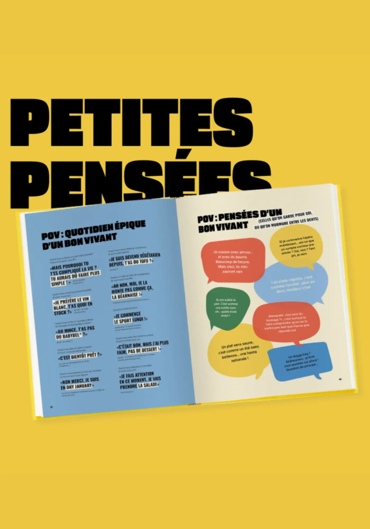 Le livre de recettes bon vivant de chez Cloch