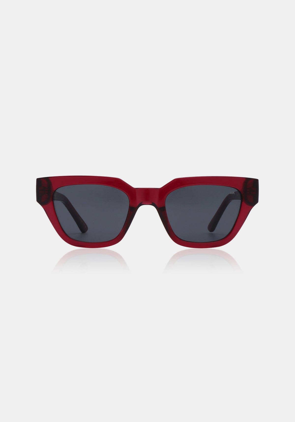 Les lunettes Kaws burgundy transparent de chez A.Kjaerbede