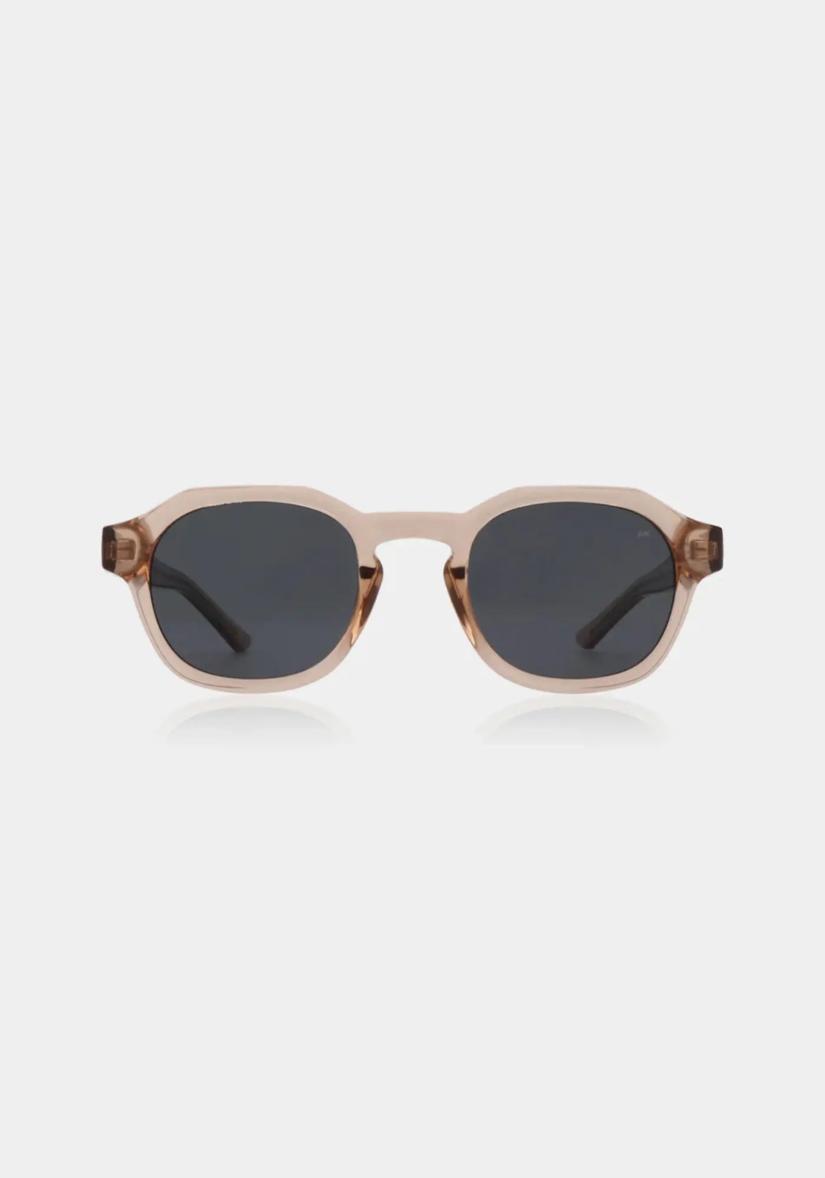 Les lunettes de soleil Zan Champagne de chez A.kjaerbede