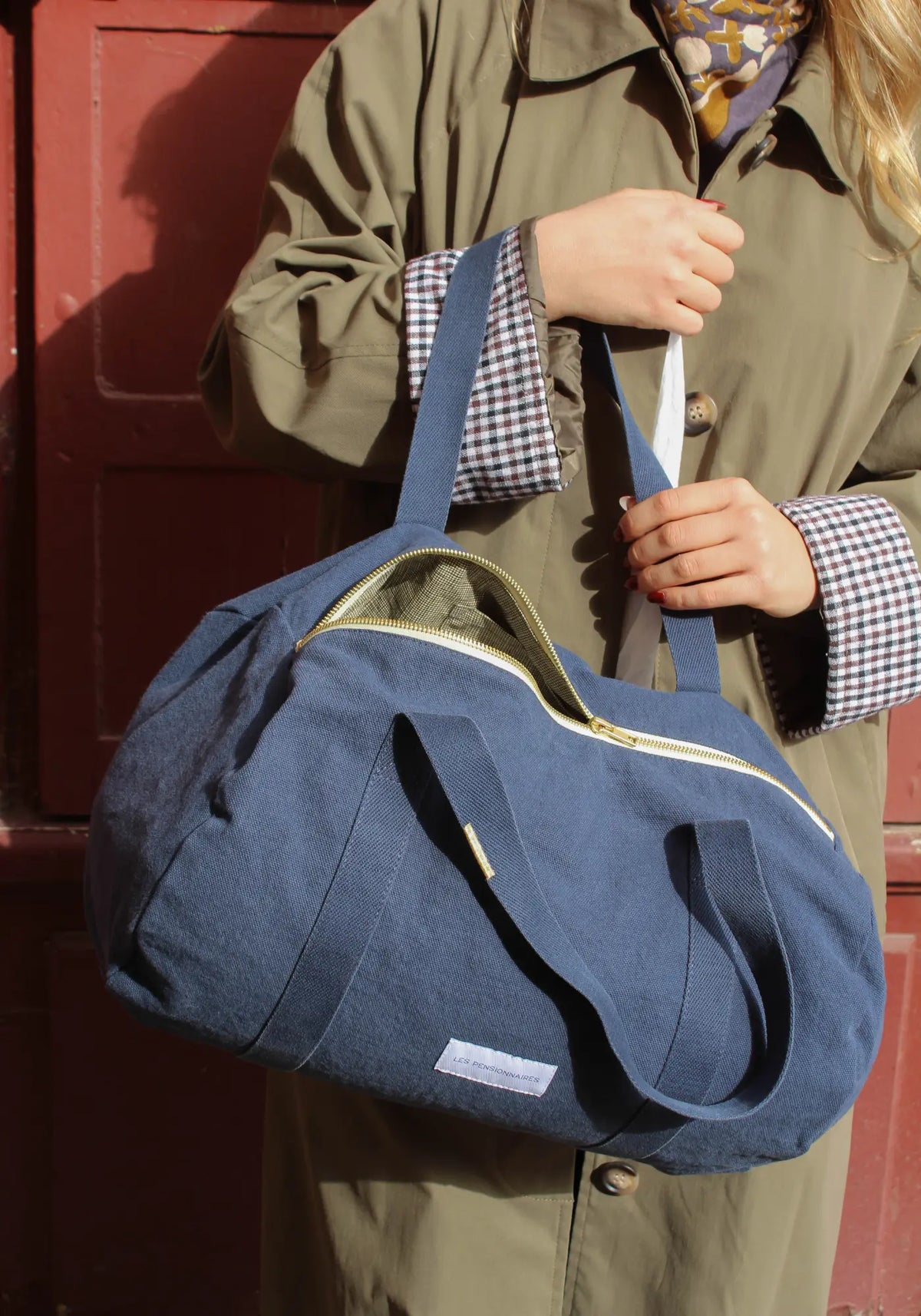 Le mini sac bowling bleu orage des Pensionnaires
