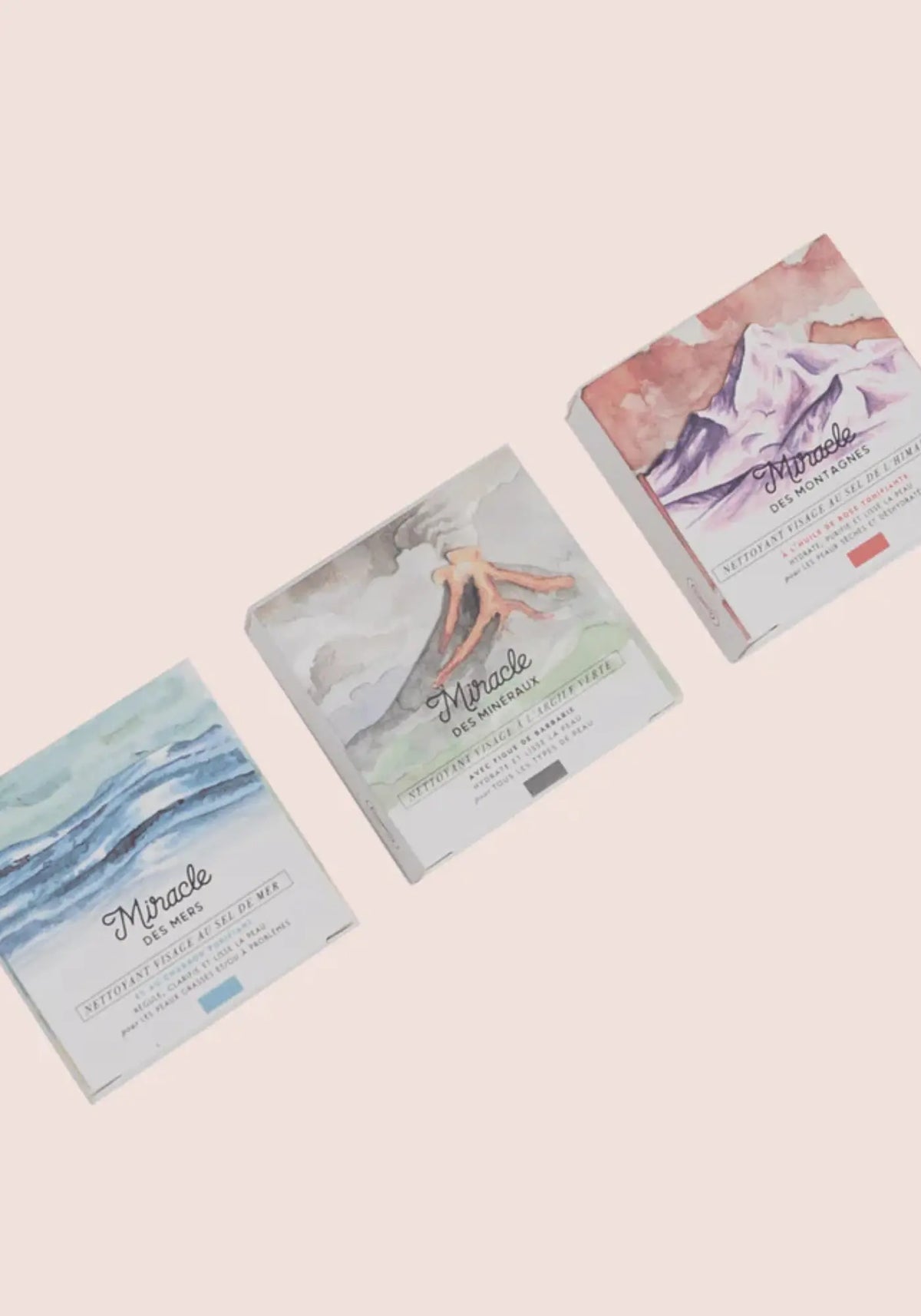 Les nettoyants visage de chez Savon Stories