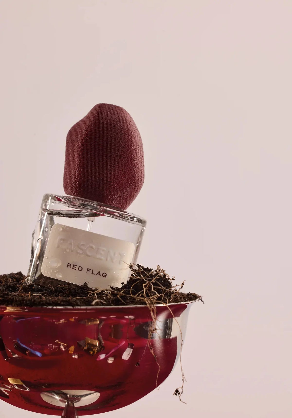 Le parfum spray red flag de chez Fascent