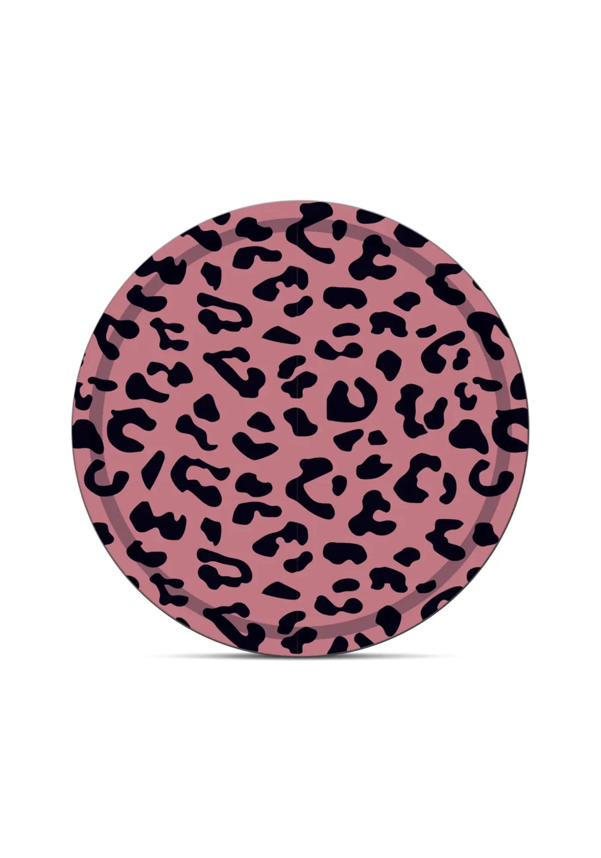 Le plateau léopard blush rond de chez Coco&Co