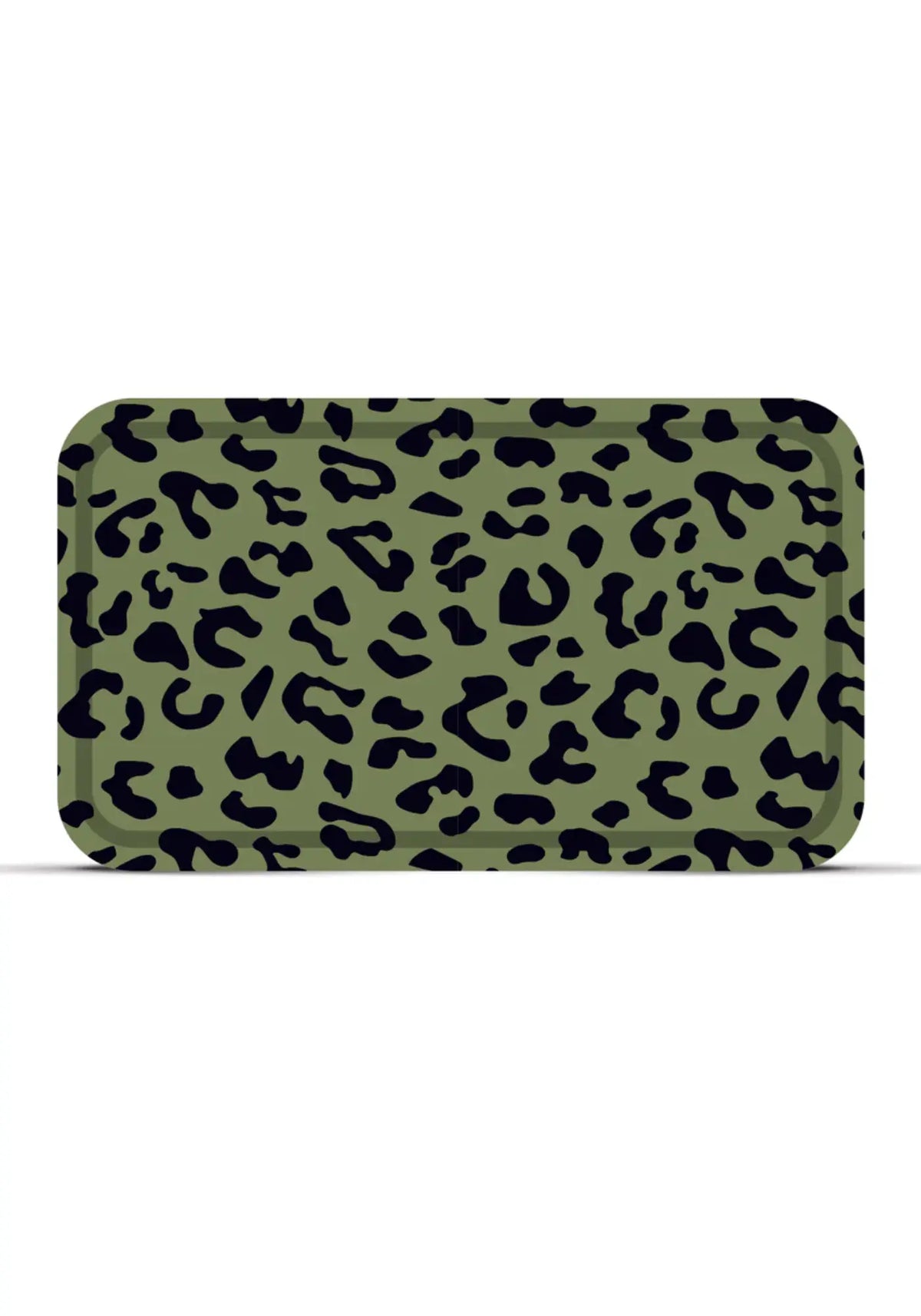 Le plateau léopard kaki rectangle de chez Coco&Co