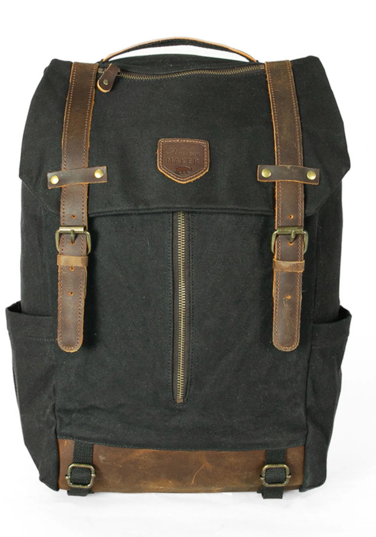 le sac à dos baroudeur unimak noir pour homme de chez Alaskan Maker